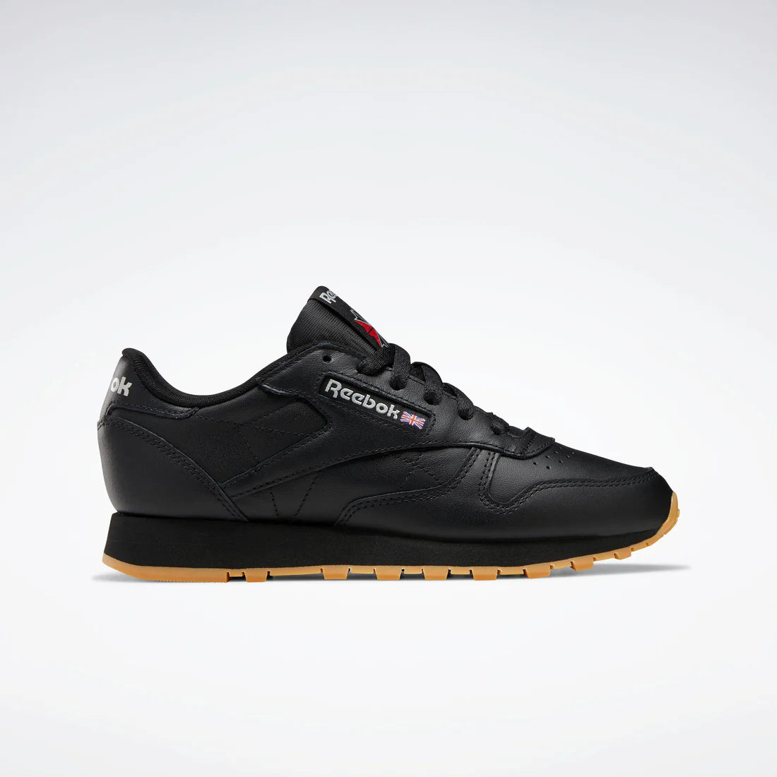 Big Kids' Reebok Classic Leather "Black Gum" (Unisex)
