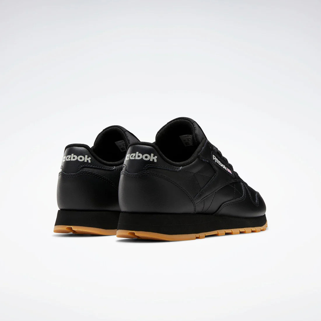 Big Kids' Reebok Classic Leather "Black Gum" (Unisex)