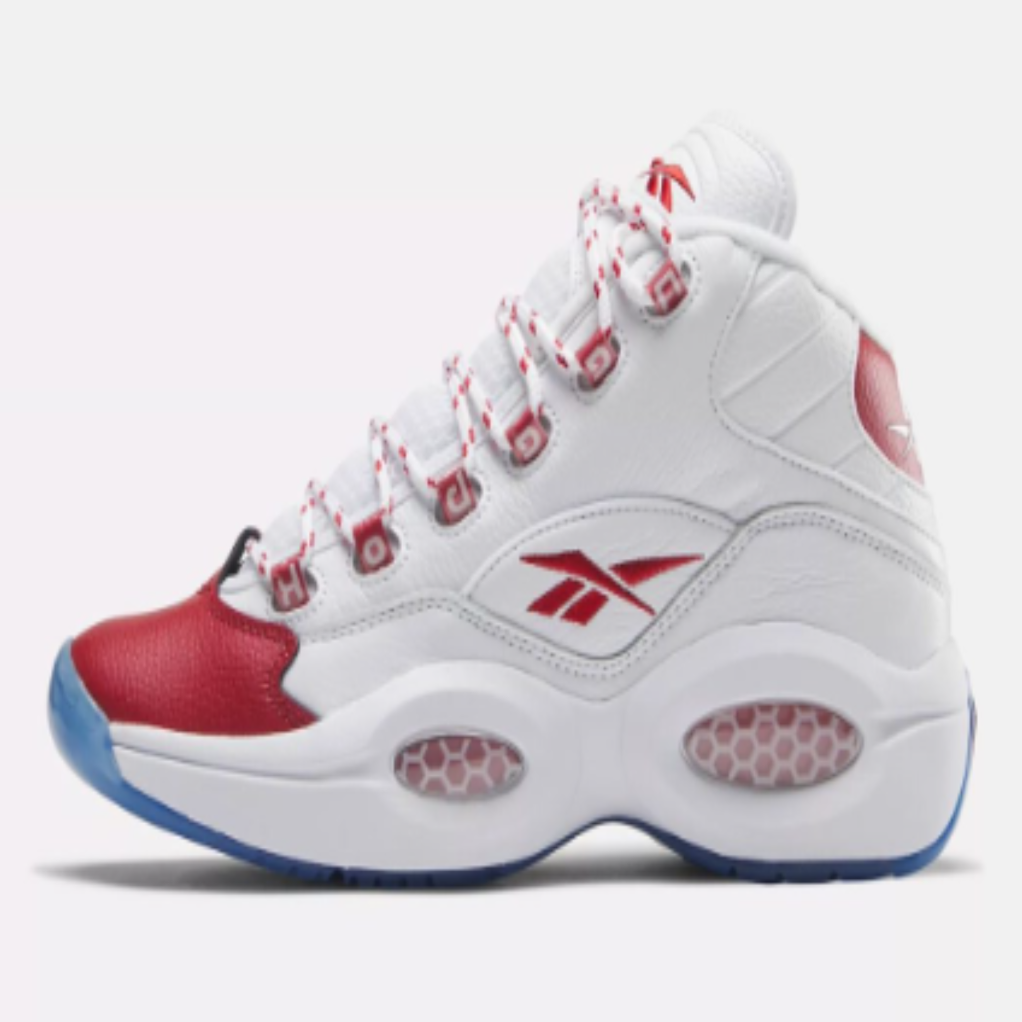 Men's Reebok Question Mid "Red Toe"