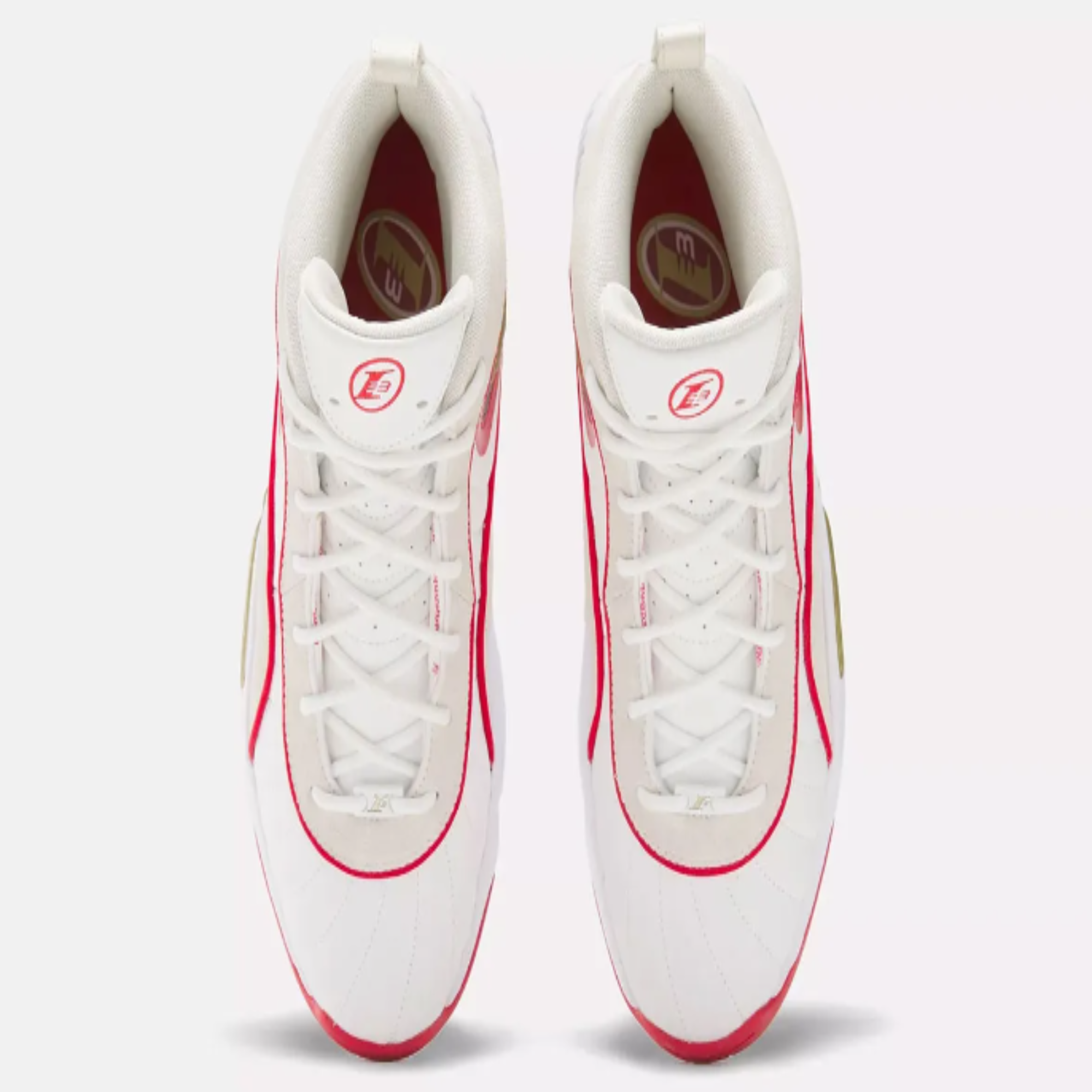 Men's Reebok Allen Iverson's Answer 3 "Vintage Chalk Vector Red"