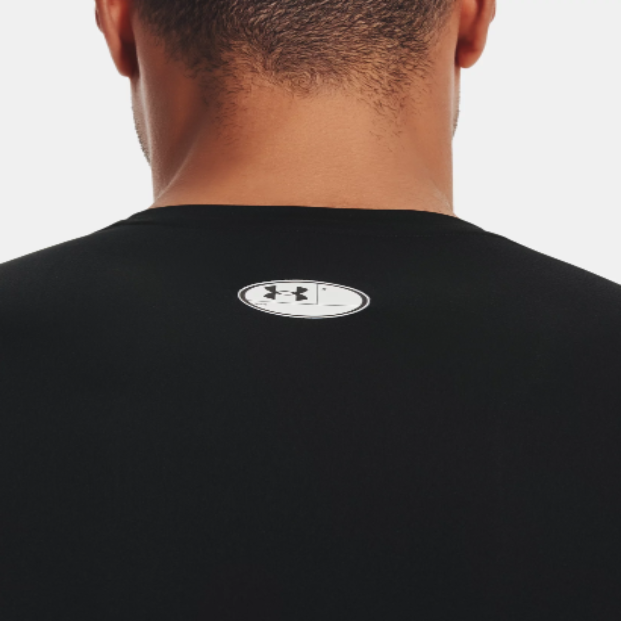 Men's Under Armour HeatGear® Long Sleeve "Black/White"