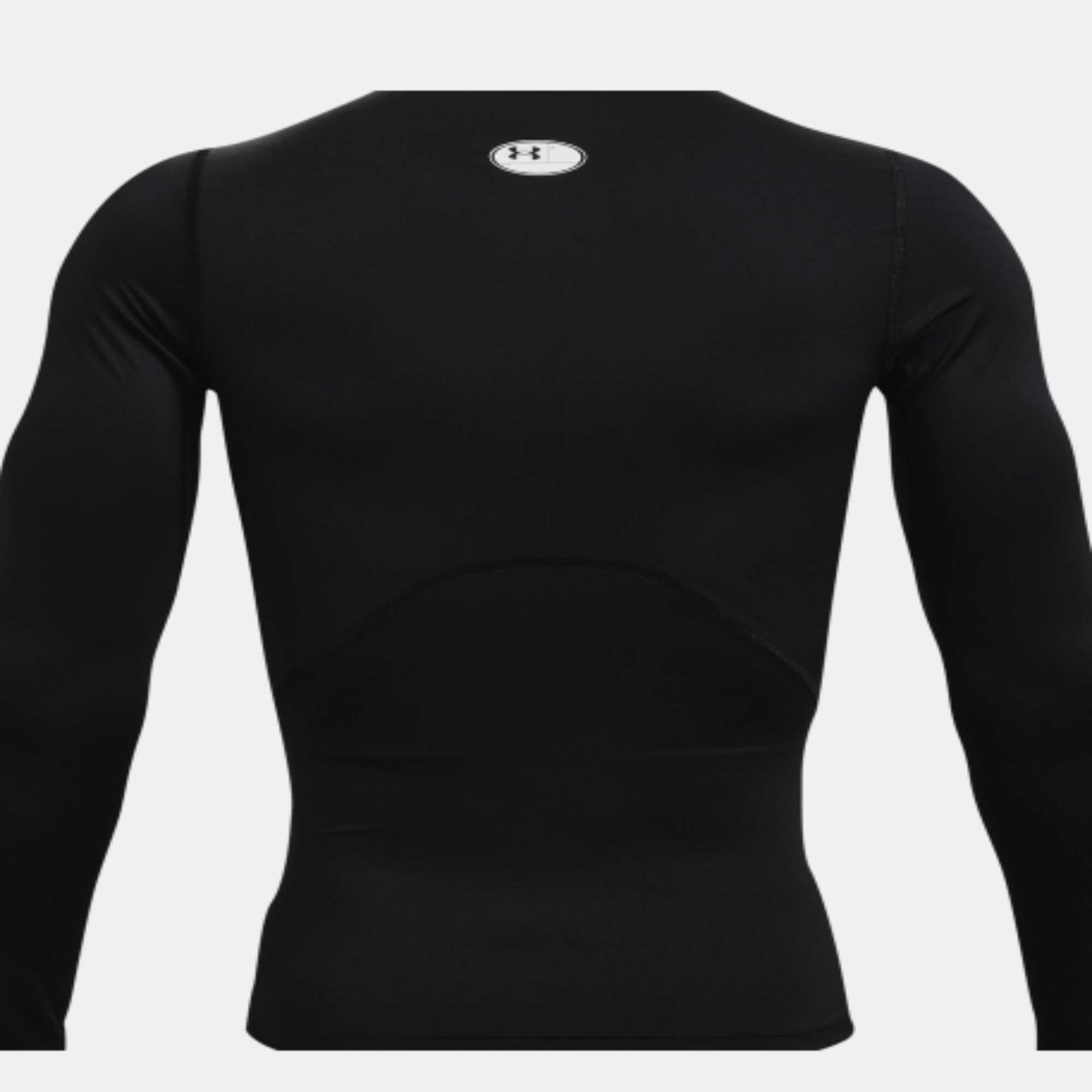 Men's Under Armour HeatGear® Long Sleeve "Black/White"