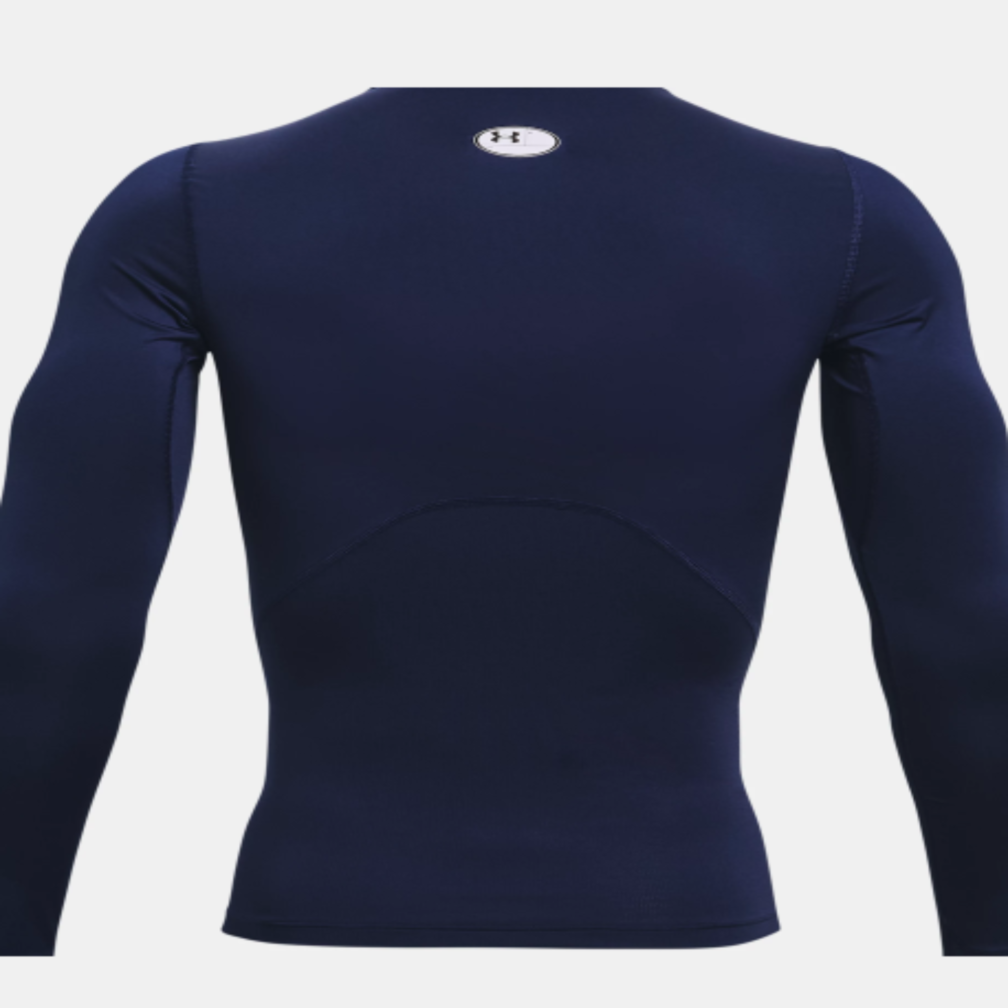 Men's Under Armour HeatGear® Long Sleeve "Midnight Navy/White"
