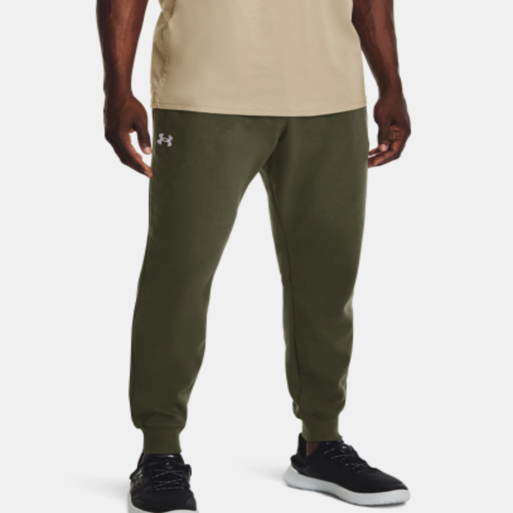 Men's Under Armour Rival Fleece Joggers "Marine OD Green"