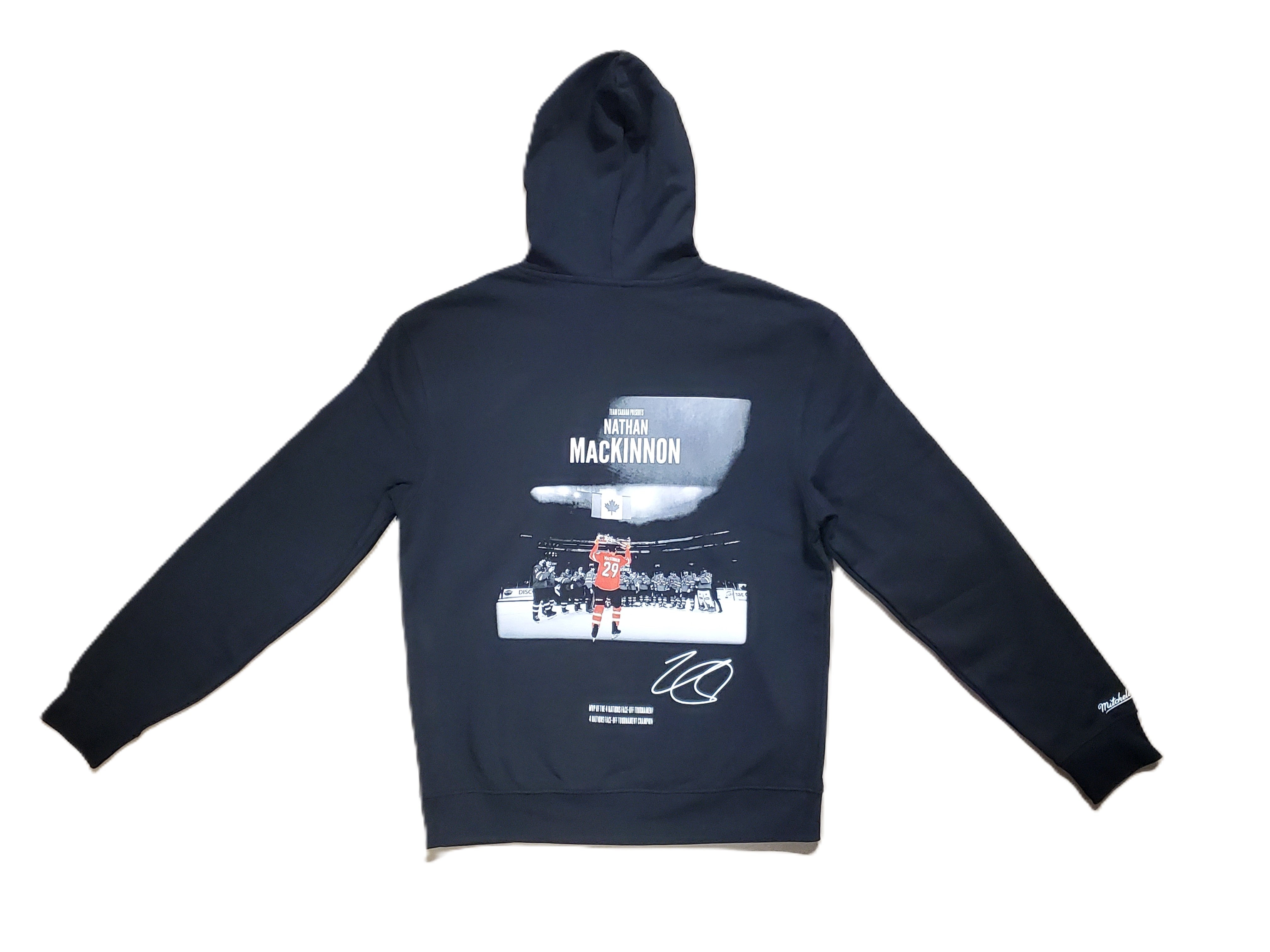 Mitchell and Ness Team Canada Mackinnon Raise The Trophy Hoodie