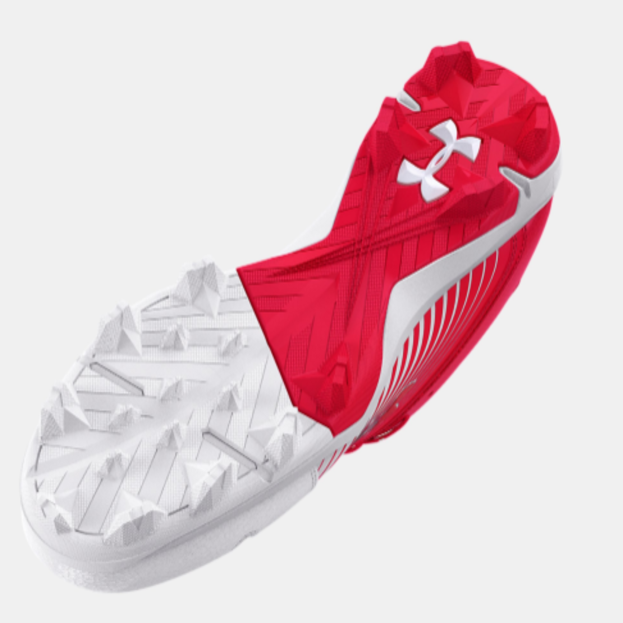 Men's Under Armour Leadoff Low RM Baseball Cleats "Red"