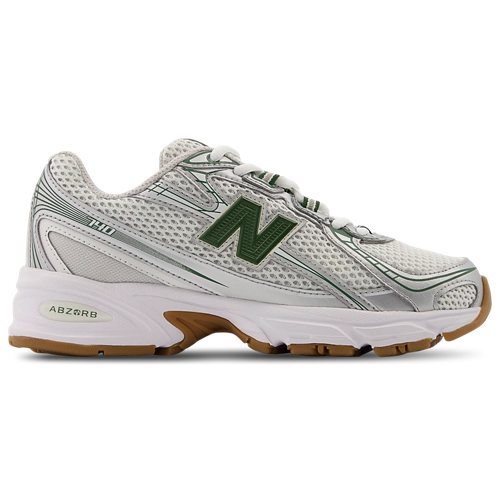 Big Kids' New Balance 740 "Silver Metalic Dark Alpine Green"
