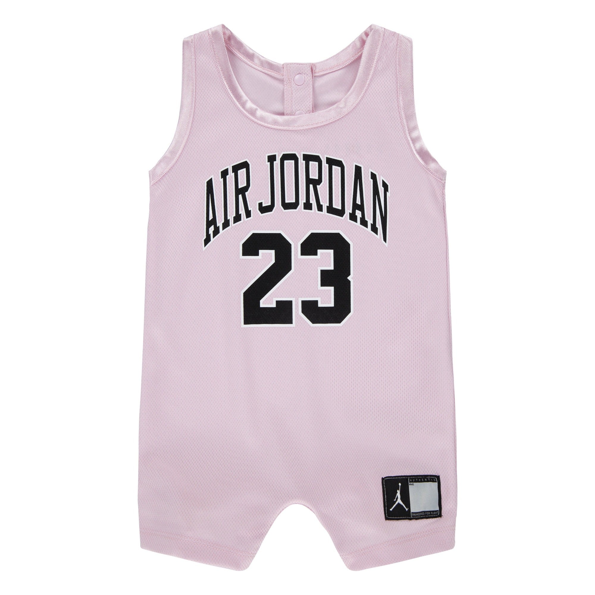 Baby/Toddler Jordan Jersey Romper (12-24 months) "Pink Foam"