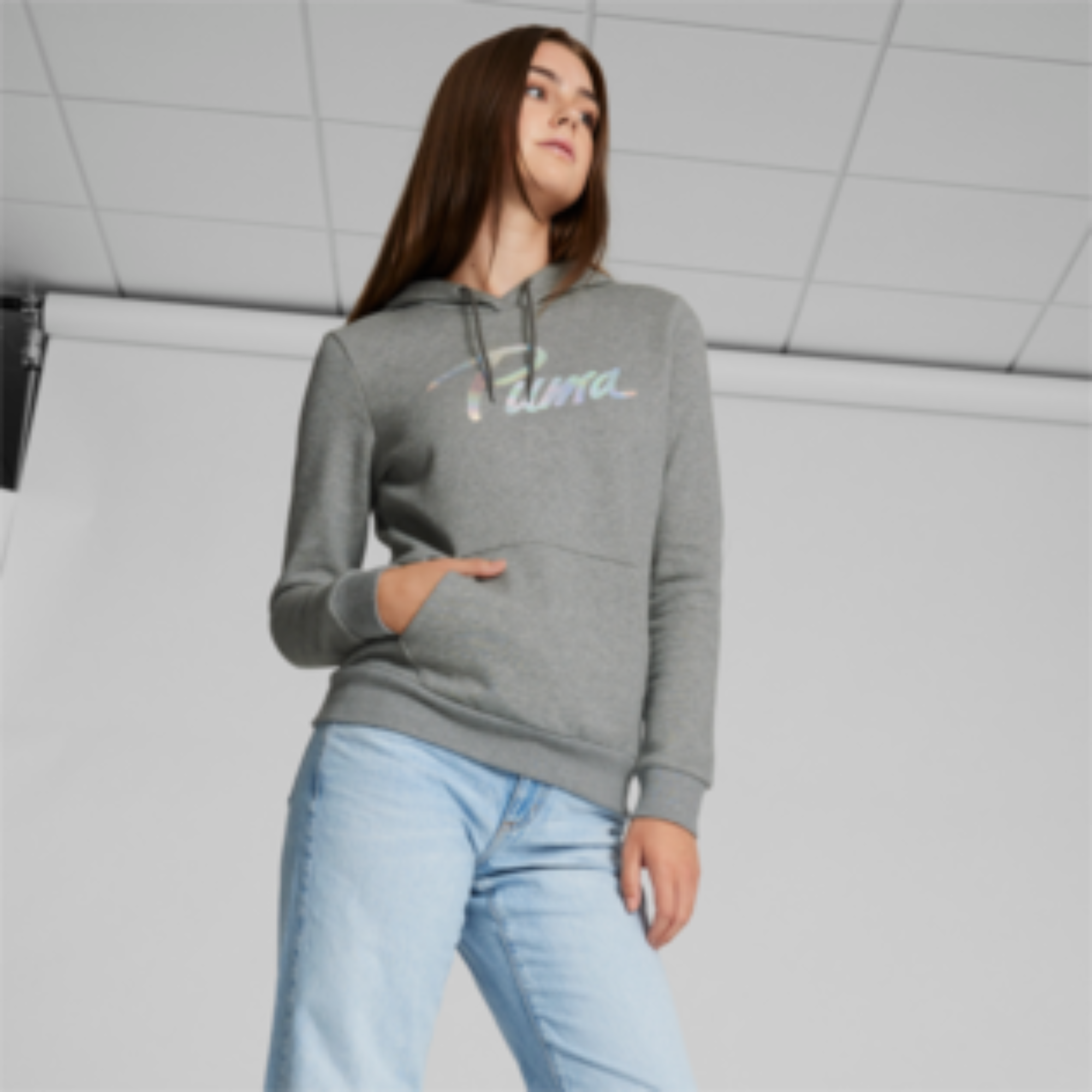 Women's Puma Iridescent Fleece Hoodie