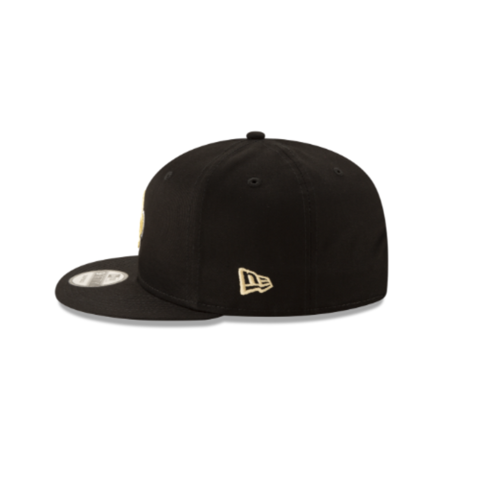 New Orleans Saints New Era Black & Black 9FIFTY Snapback