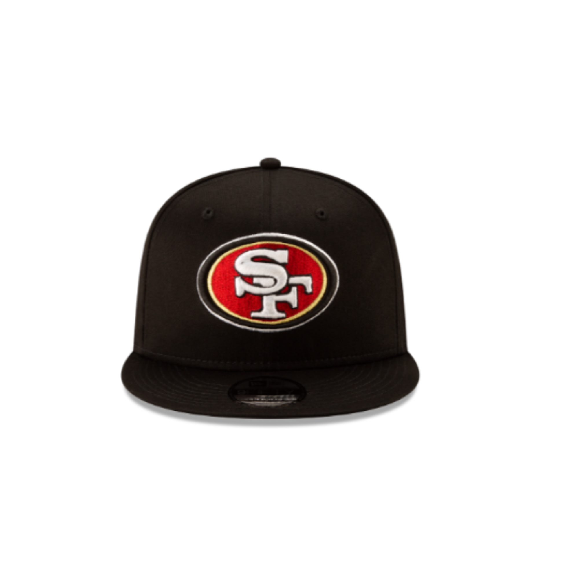San Francisco 49ers New Era Black Red & White 9FIFTY Snapback