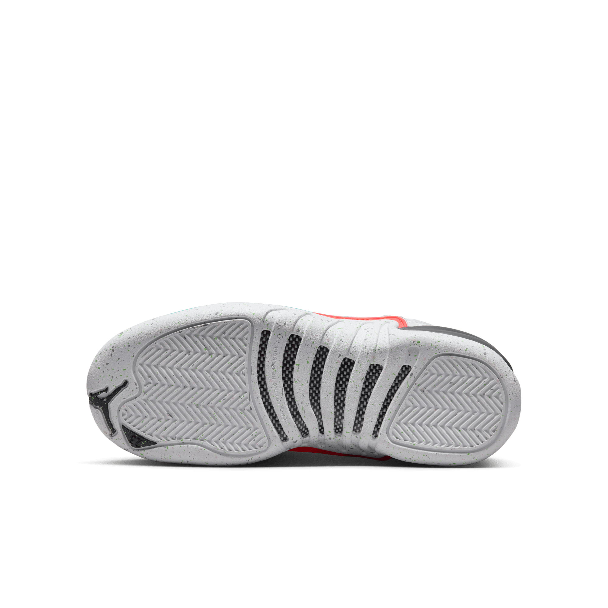 Big Kids' Air Jordan 12 Retro "White Vapor Green"