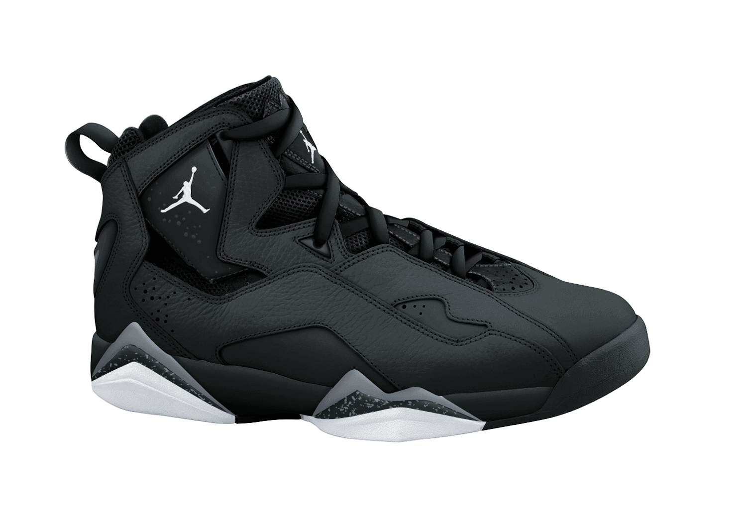 Big Kids' Jordan True Flight "Black Cool Grey"