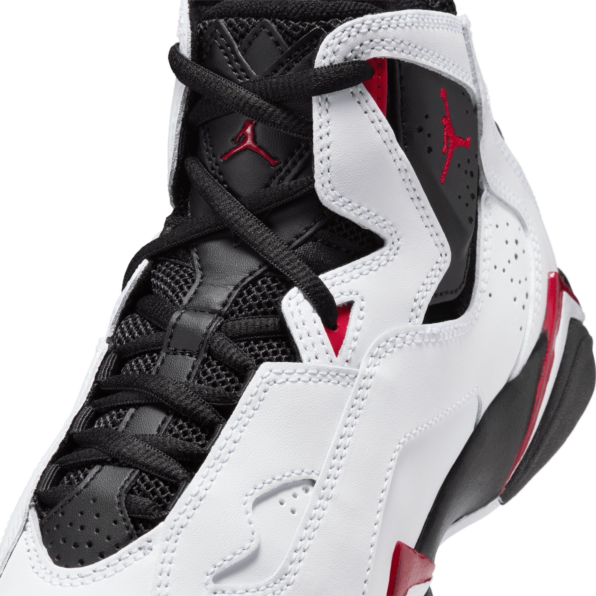 Big Kids' Jordan True Flight "White Black Varsity Red"