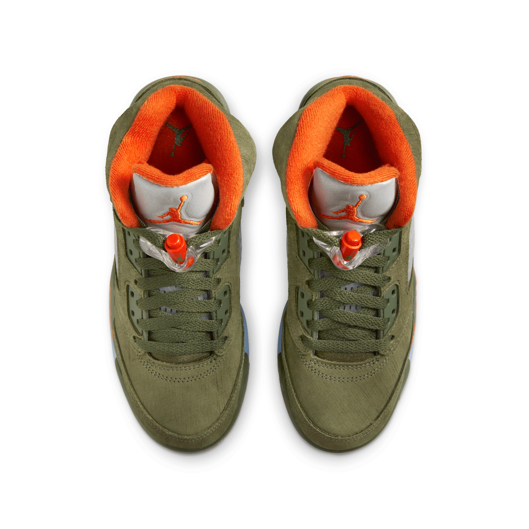 Big Kids' Air Jordan 5 Retro "Olive"