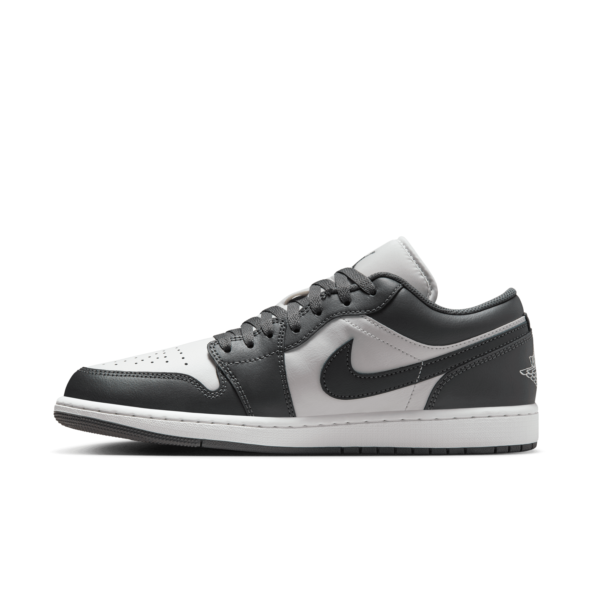 Men's Air Jordan 1 Low "Grey White"