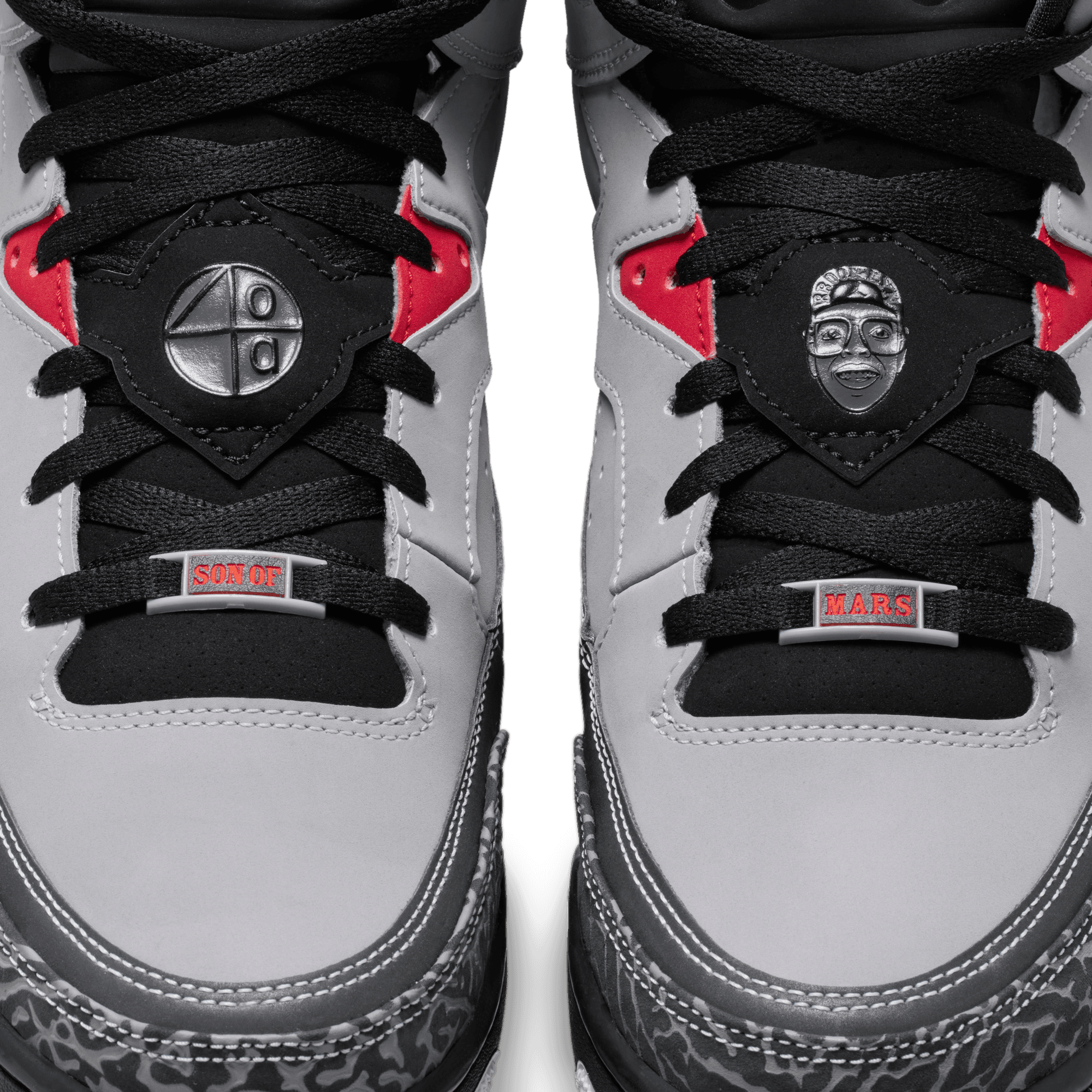 Men's Jordan Son of Mars Low "Cement Grey Gym Red"