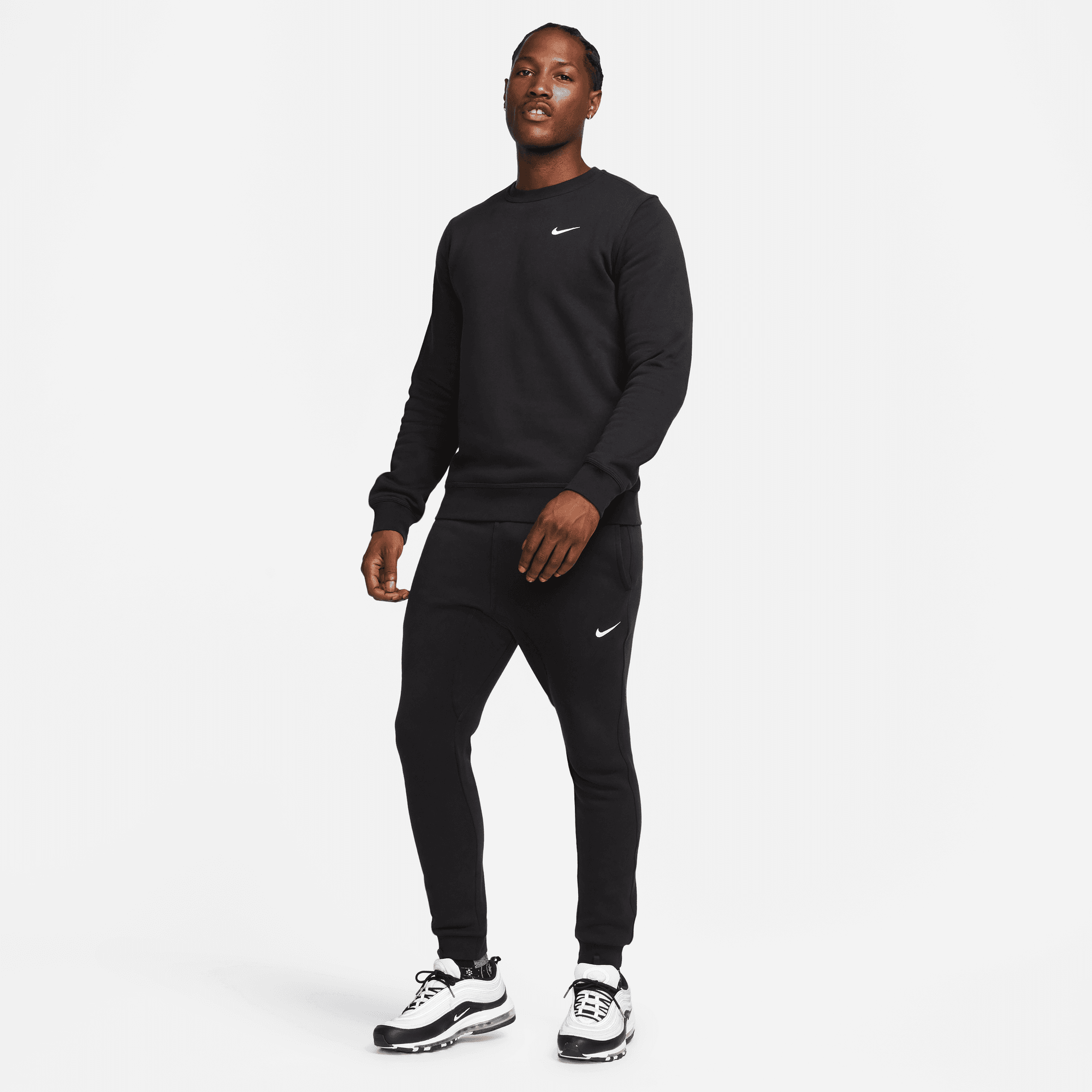 Men's Nike Club Fleece Crew Sweatshirts