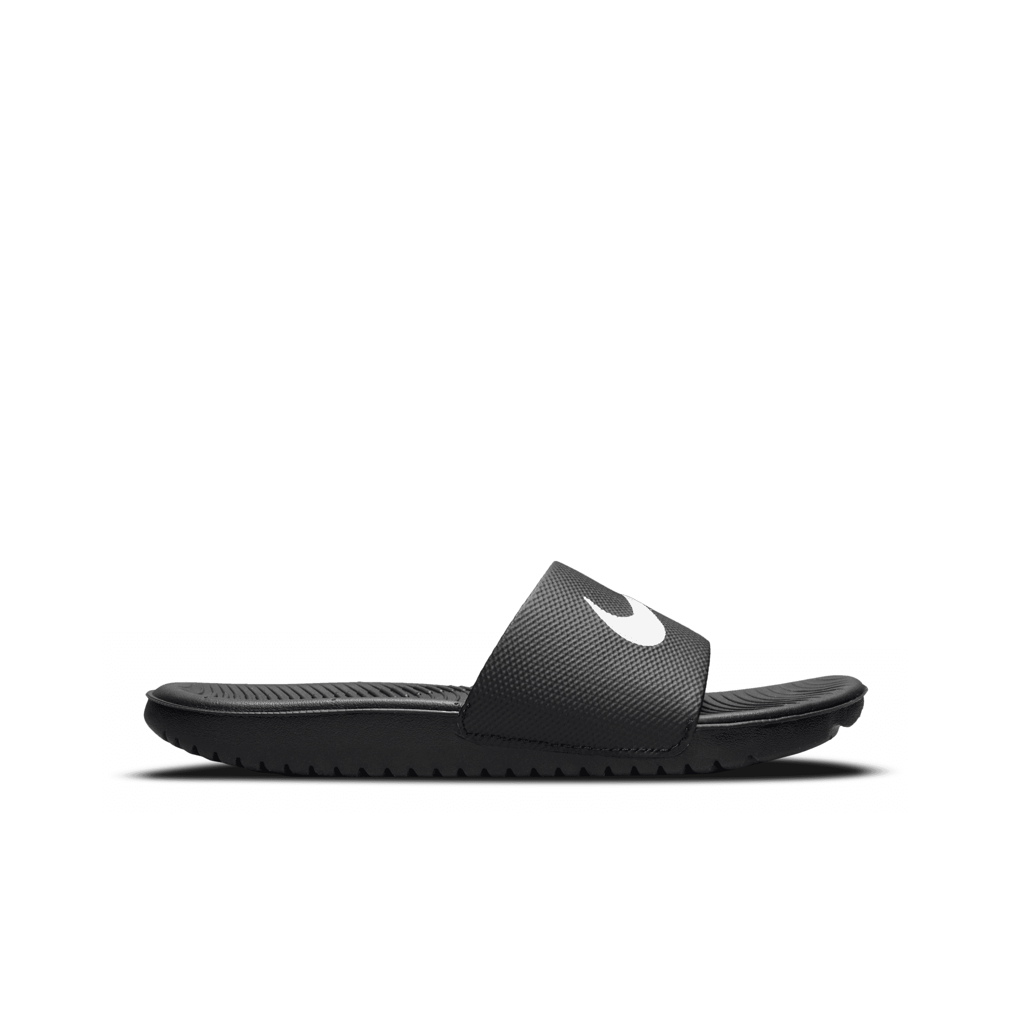 Boy's Nike Kawa Slides "Black"