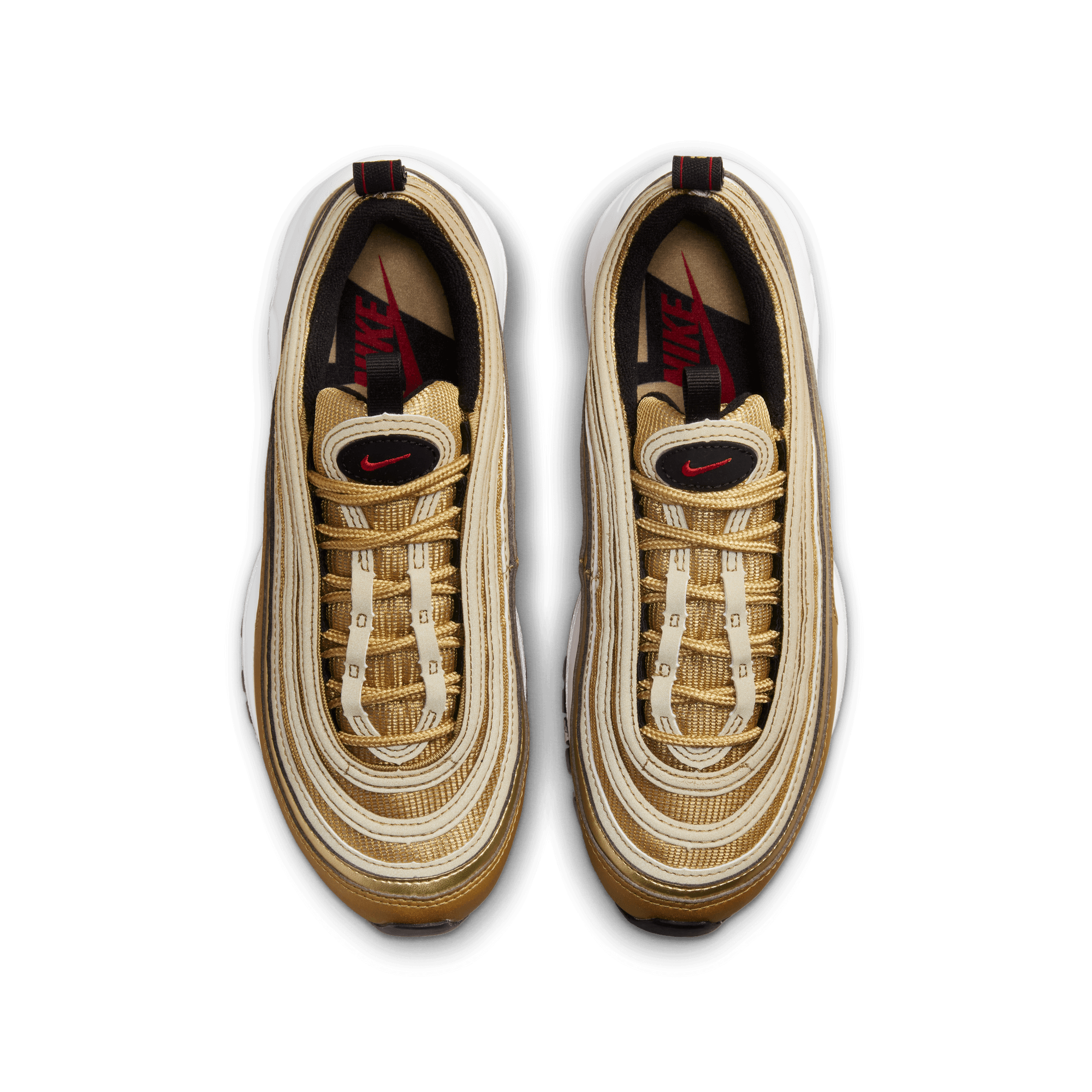 Big Kids' Nike Air Max 97 "Metallic Gold "