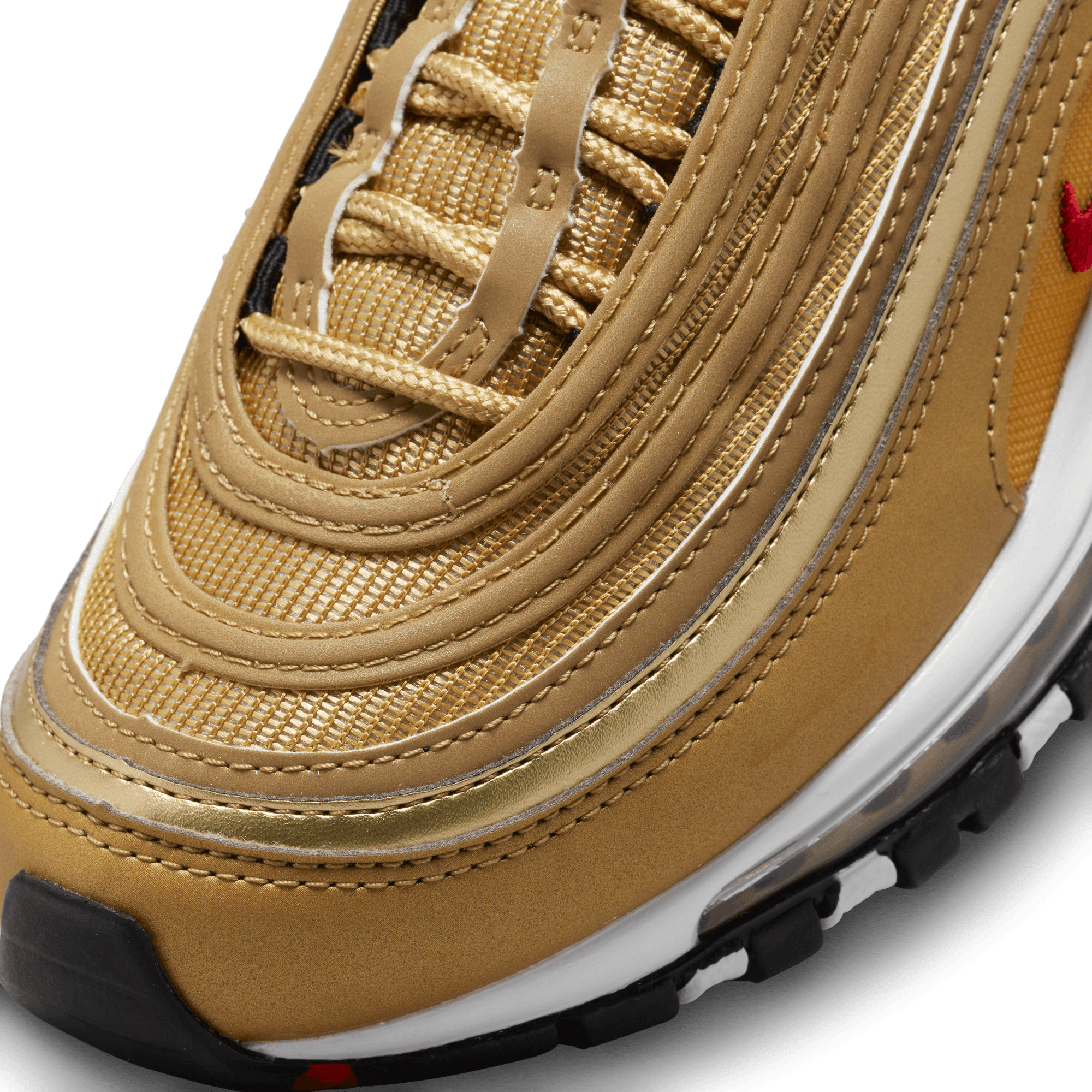 Big Kids' Nike Air Max 97 "Metallic Gold "
