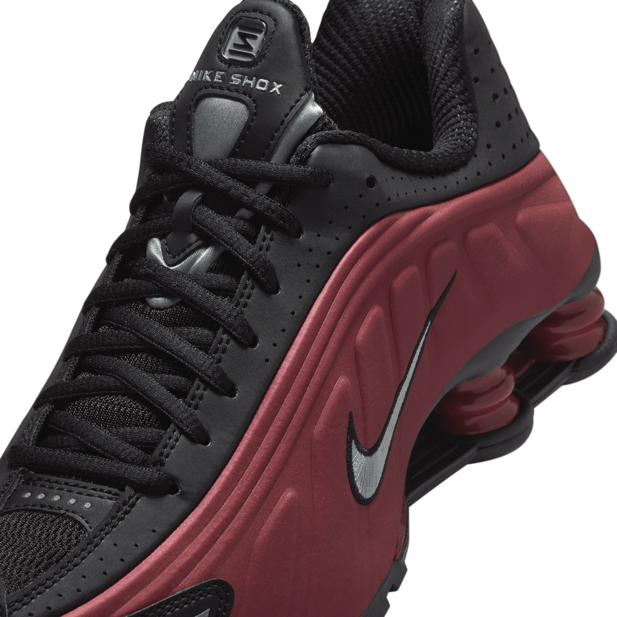 Women's Nike Shox R4 "Black Team Red"