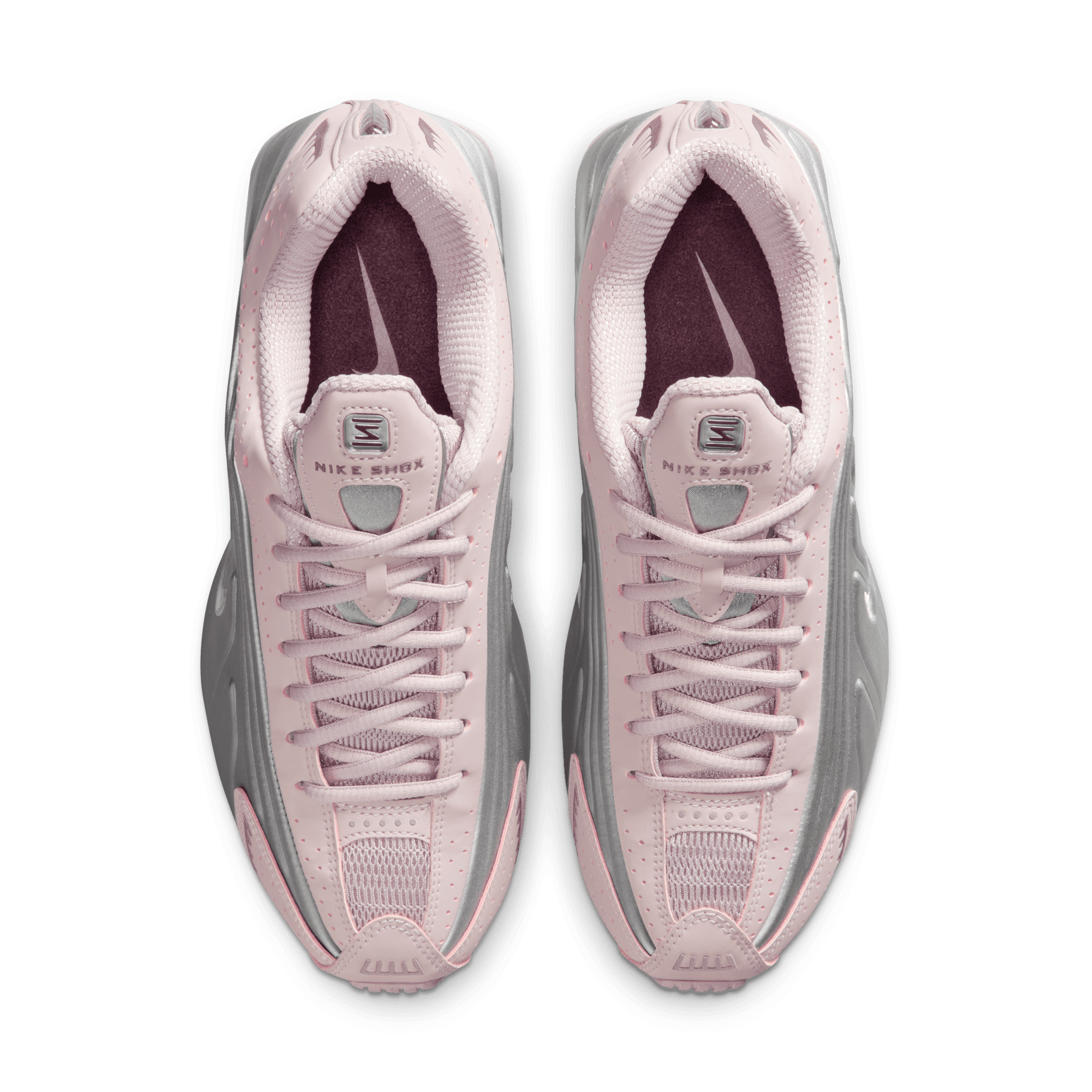 Women's Nike Shox R4 "Particle Rose Tattoo Metallic Silver"