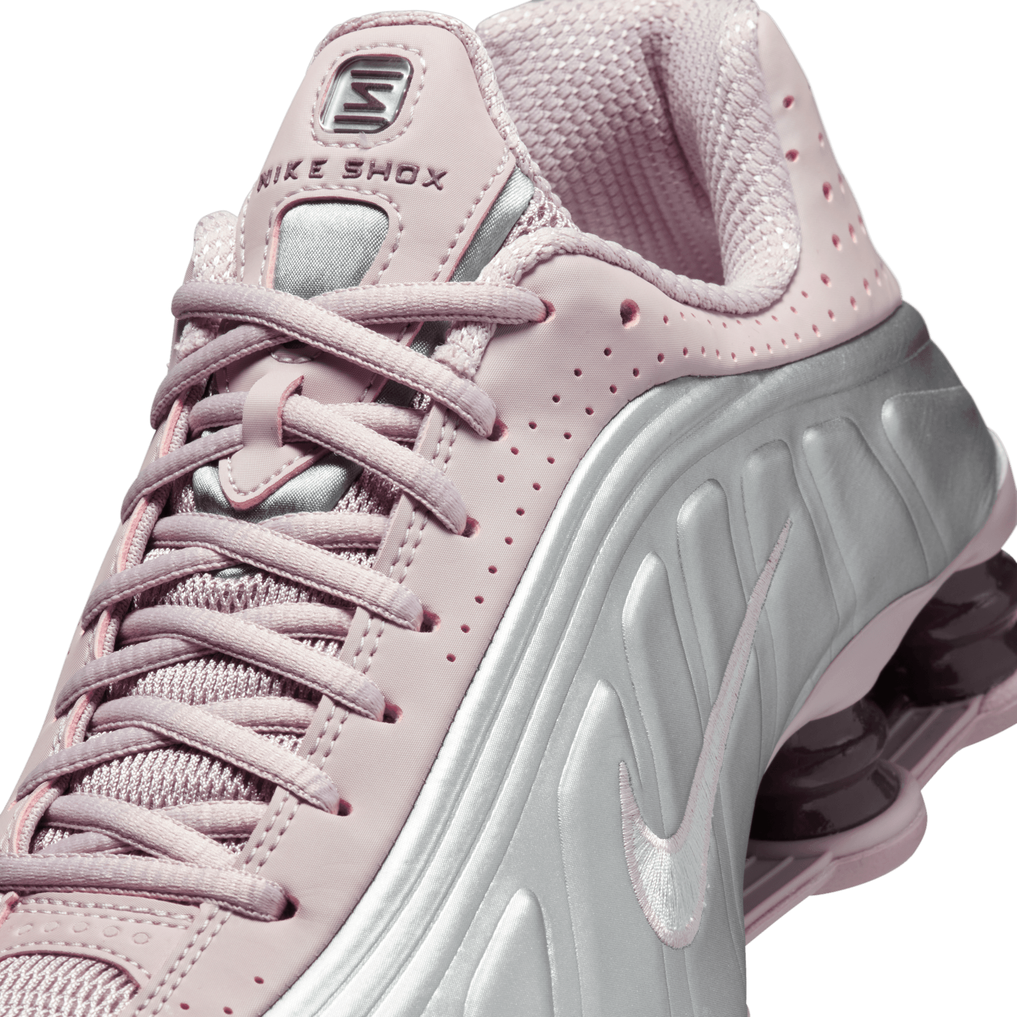Women's Nike Shox R4 "Particle Rose Tattoo Metallic Silver"