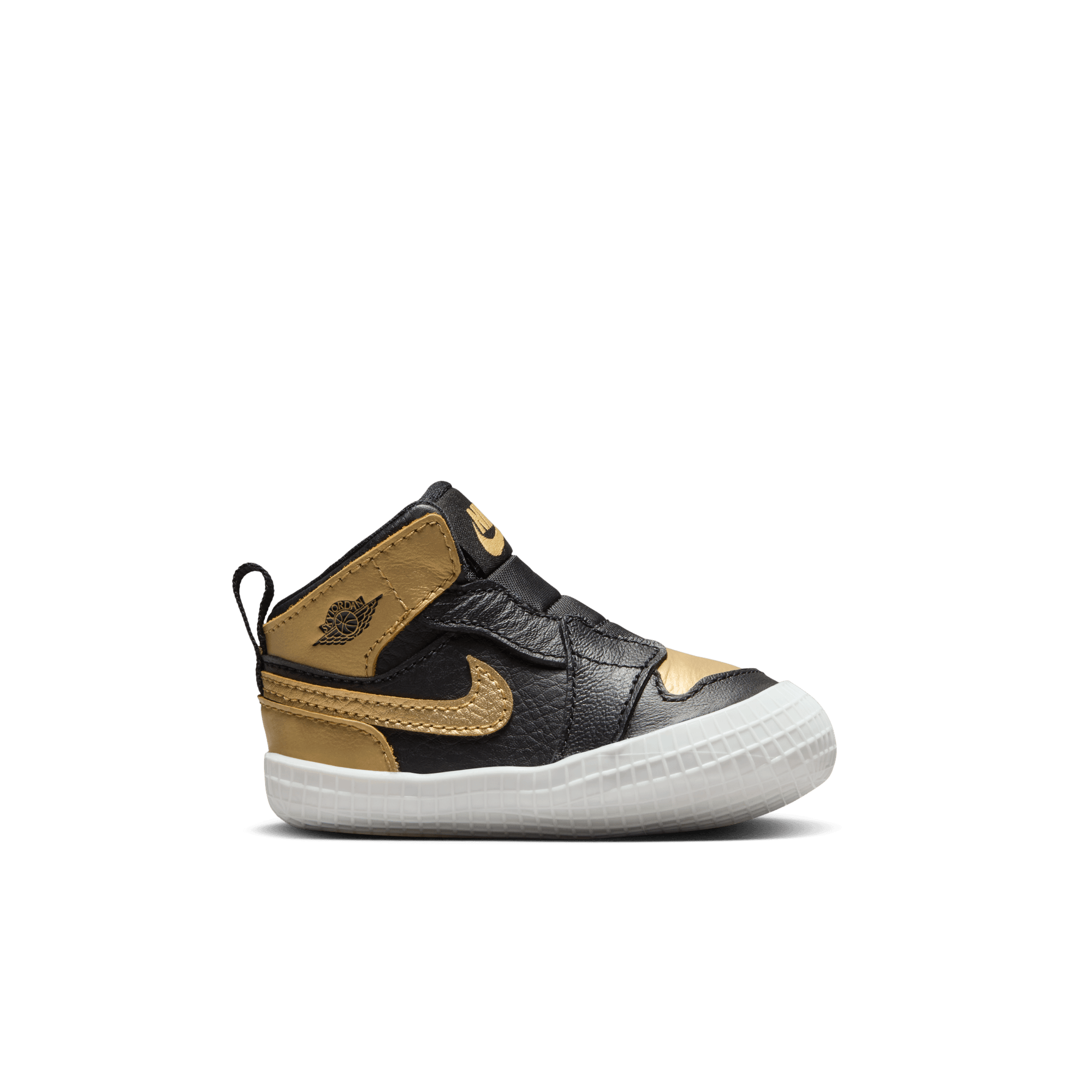 Baby/Toddler Jordan 1 Baby Crib Bootie "Metallic Gold "