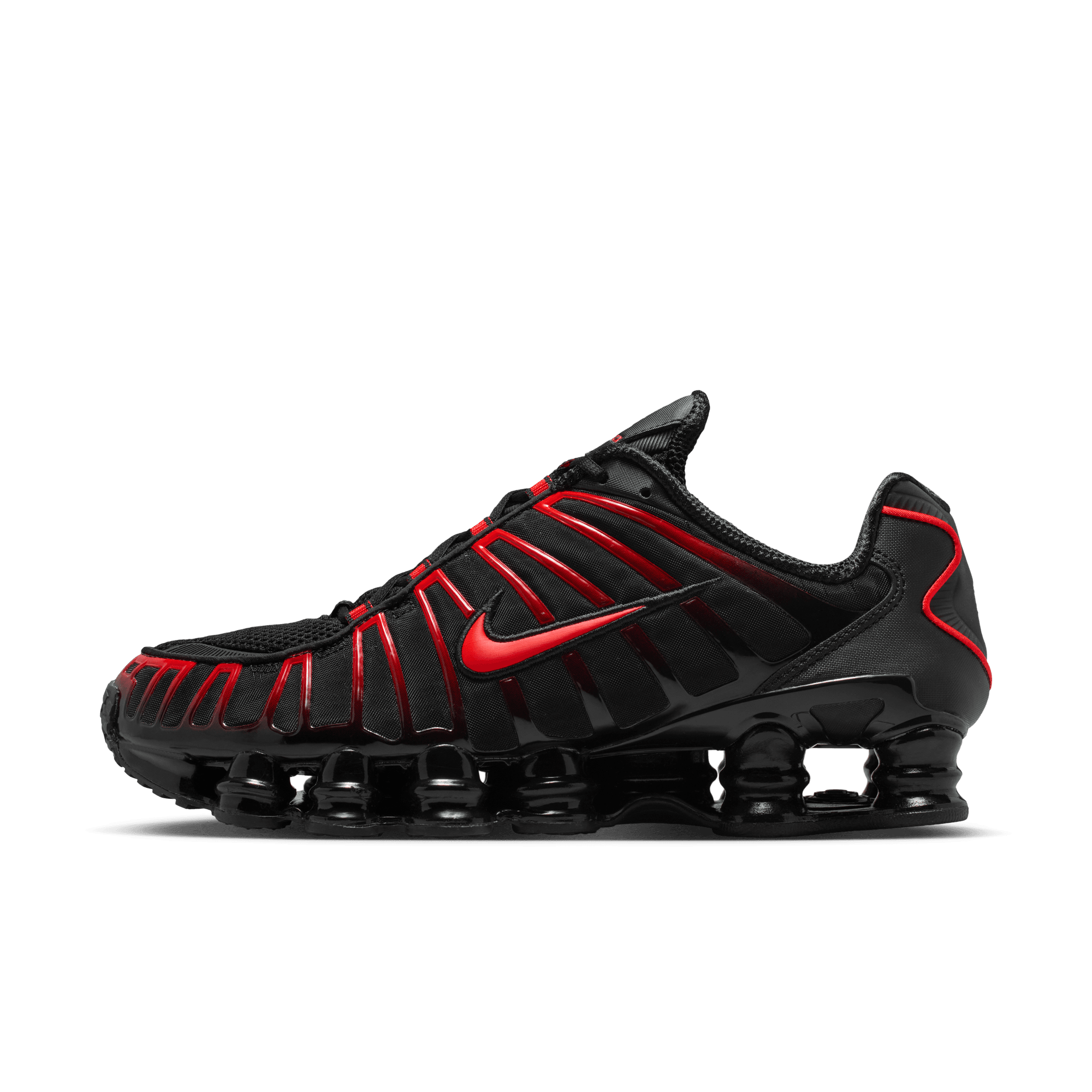 Men's Nike Shox TL "Black Light Crimson"