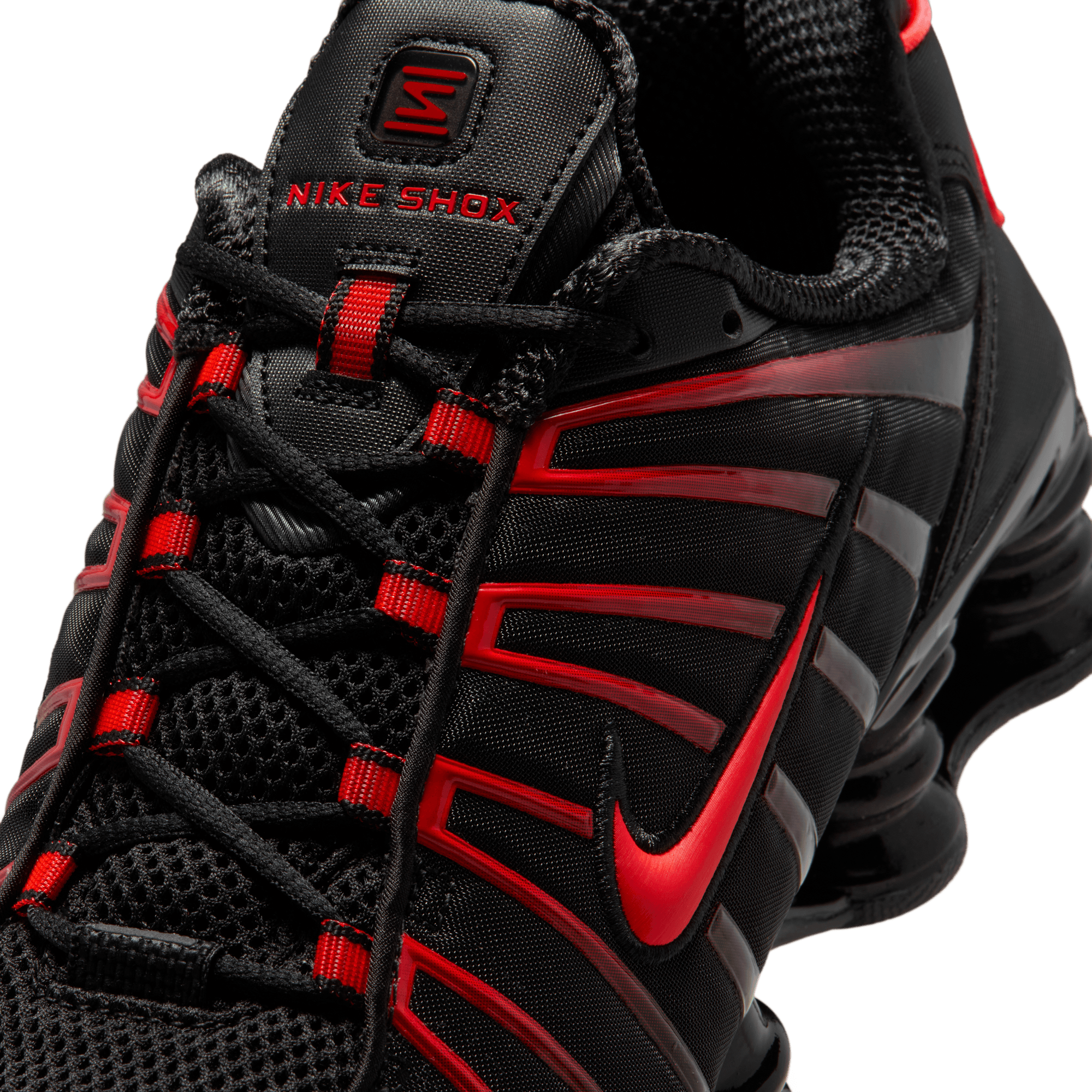 Men's Nike Shox TL "Black Light Crimson"