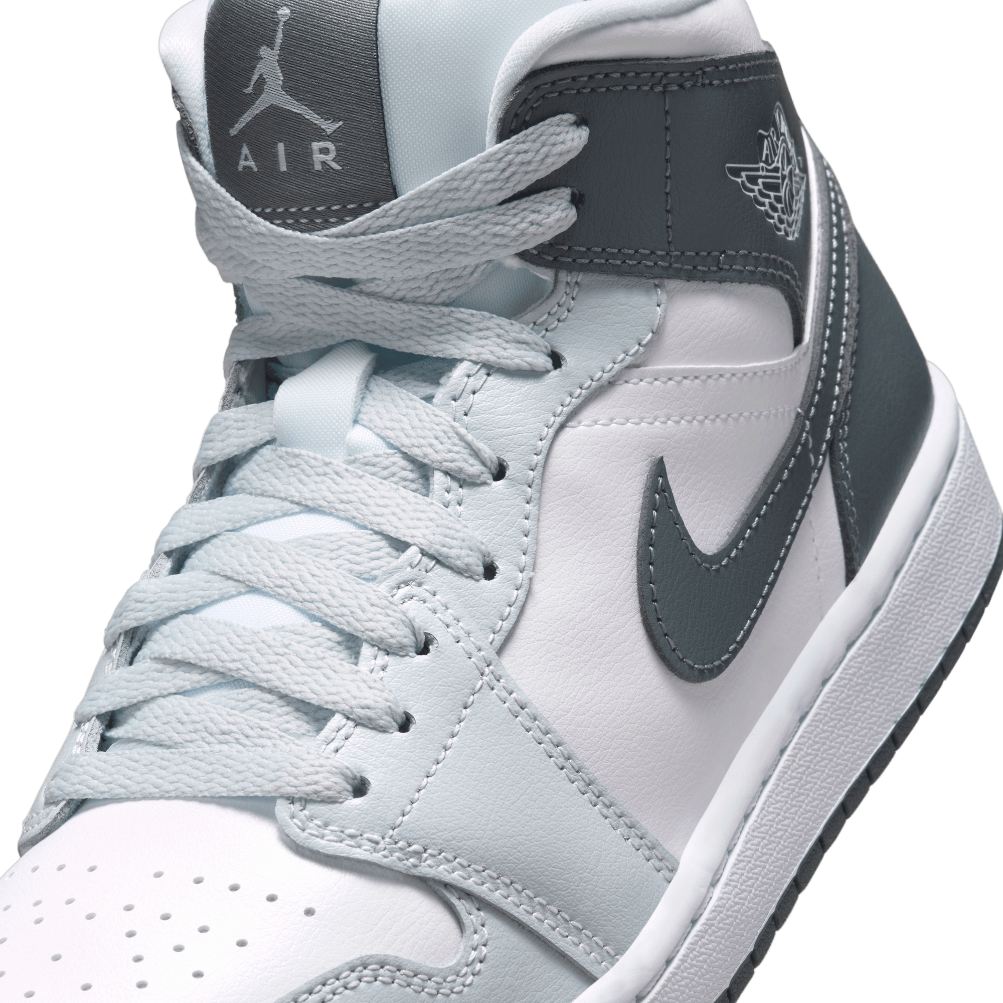 Women's Air Jordan 1 Mid "White Smoke Grey"