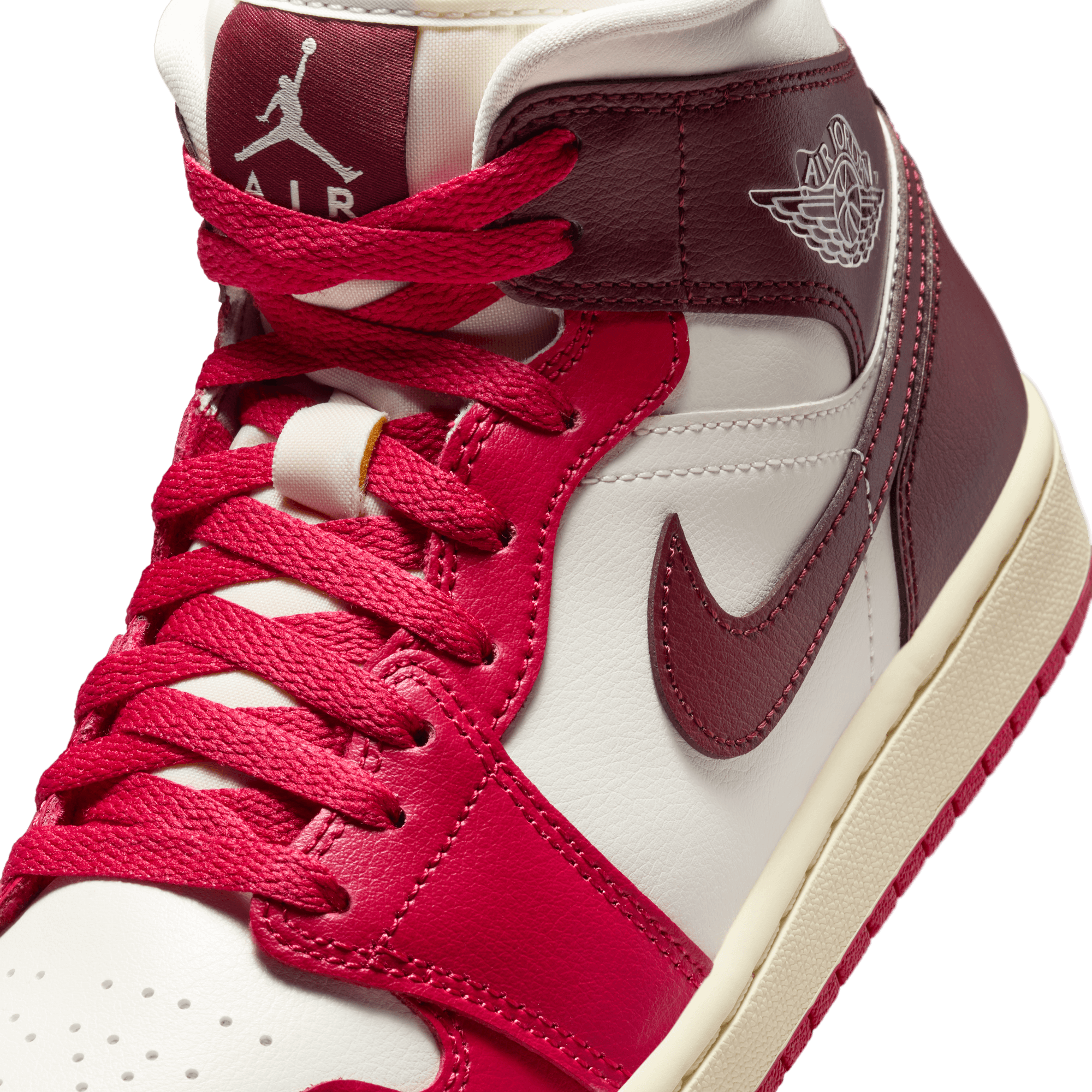 Women's Air Jordan 1 Mid "Mystic Hibiscus"