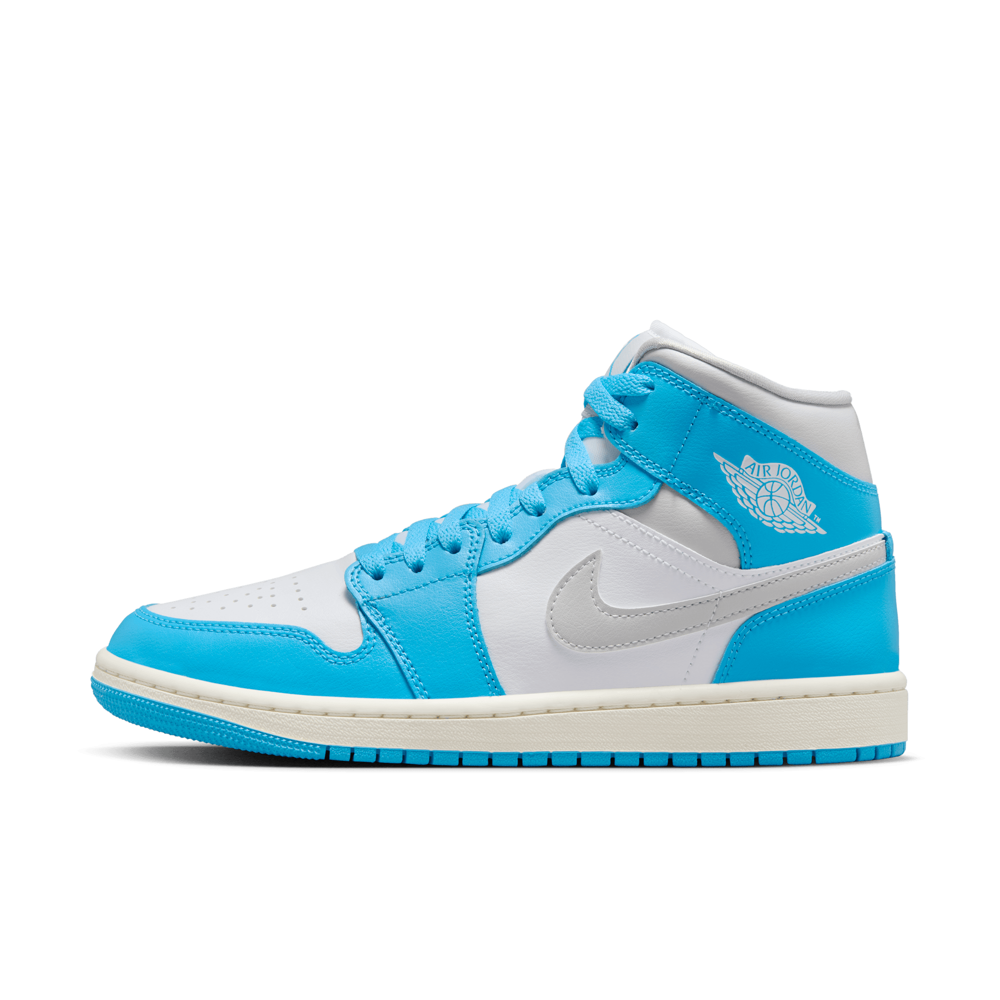 Women's Air Jordan 1 Mid "Dk Powder Blue"