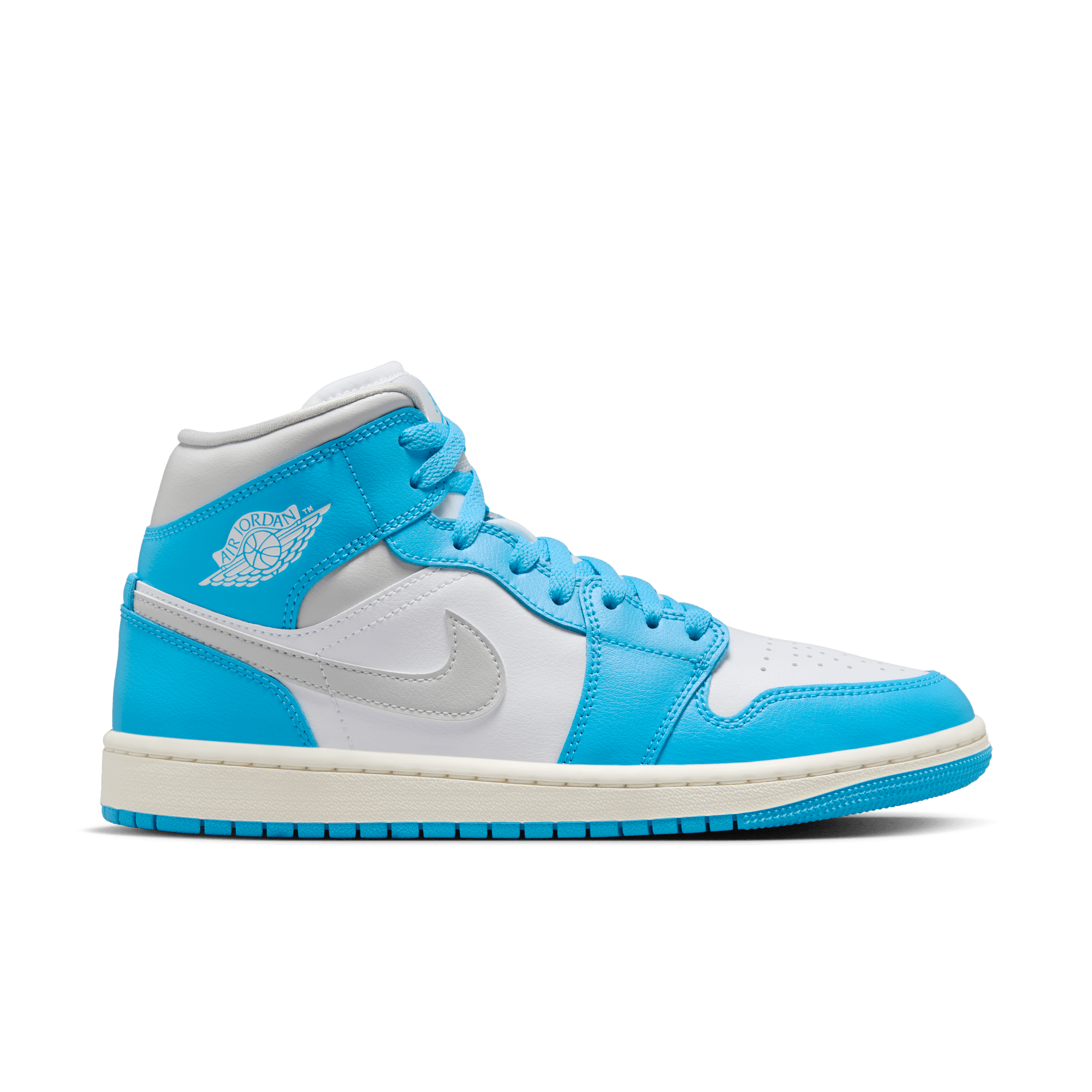 Women's Air Jordan 1 Mid "Dk Powder Blue"
