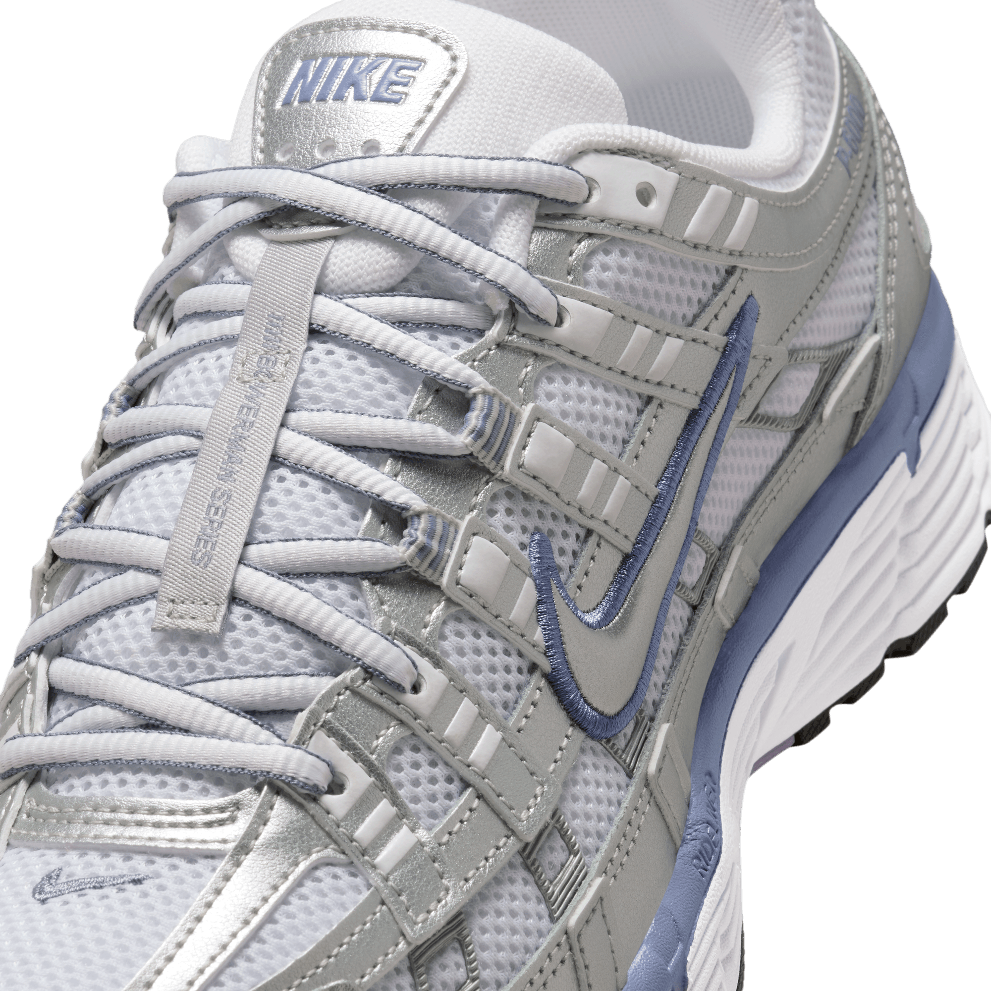 Women's Nike P-6000 "Metallic Silver World Indigo"