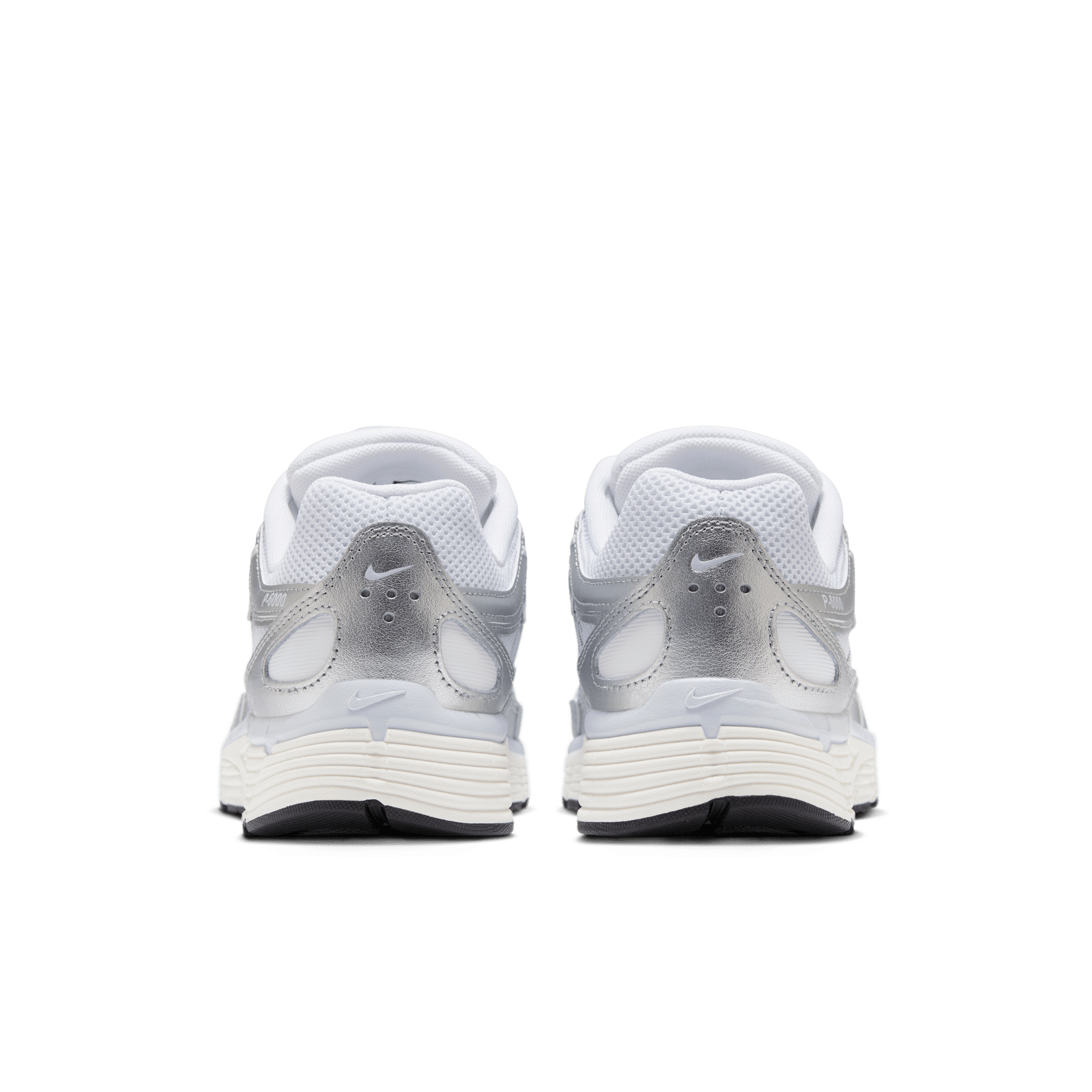 Women's Nike P-6000 "White Metallic Silver"