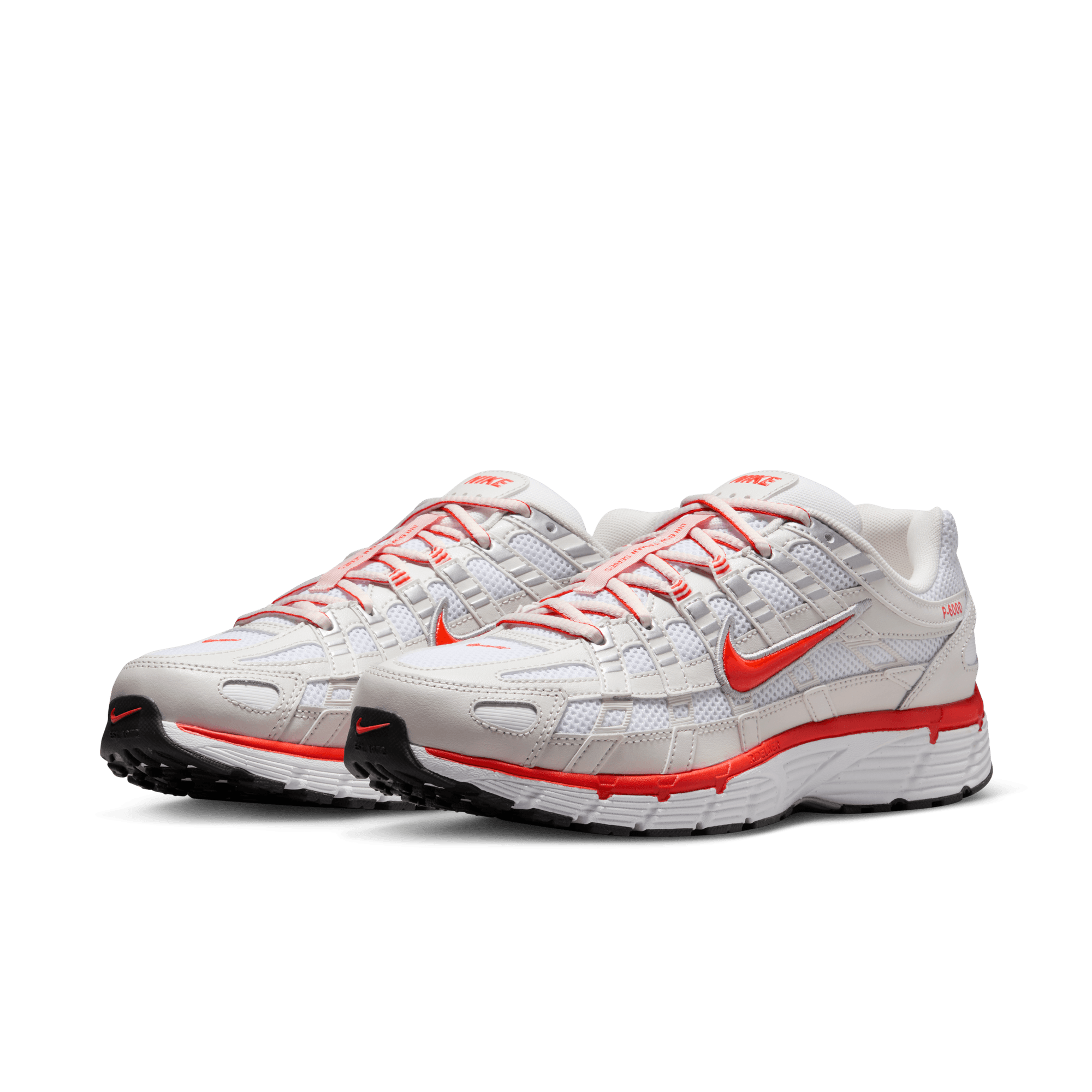 Women's Nike P-6000 "Platinum Tint Picante Red"