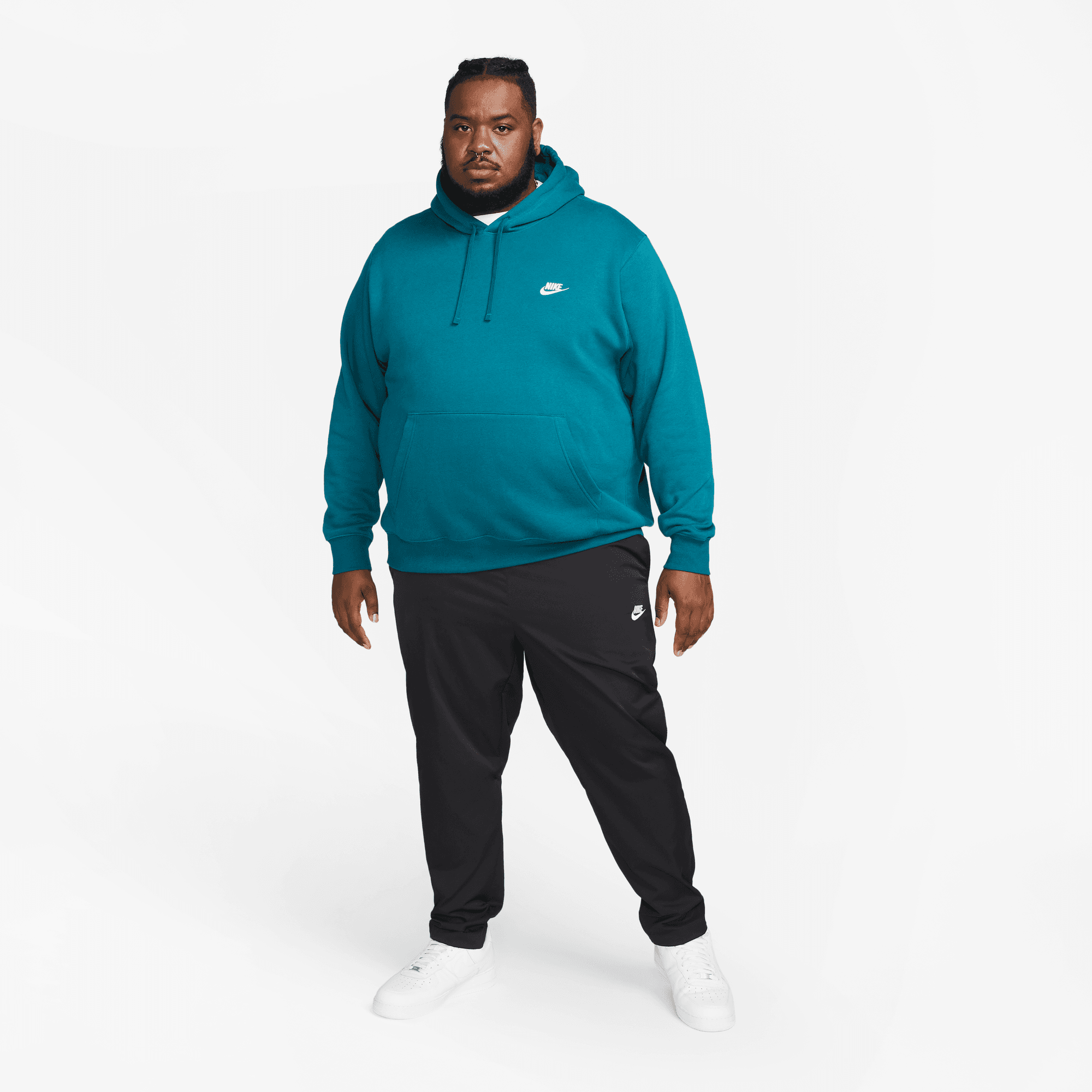 Men's Nike Sportswear Club Fleece Pullover Hoodie "Geode Teal"