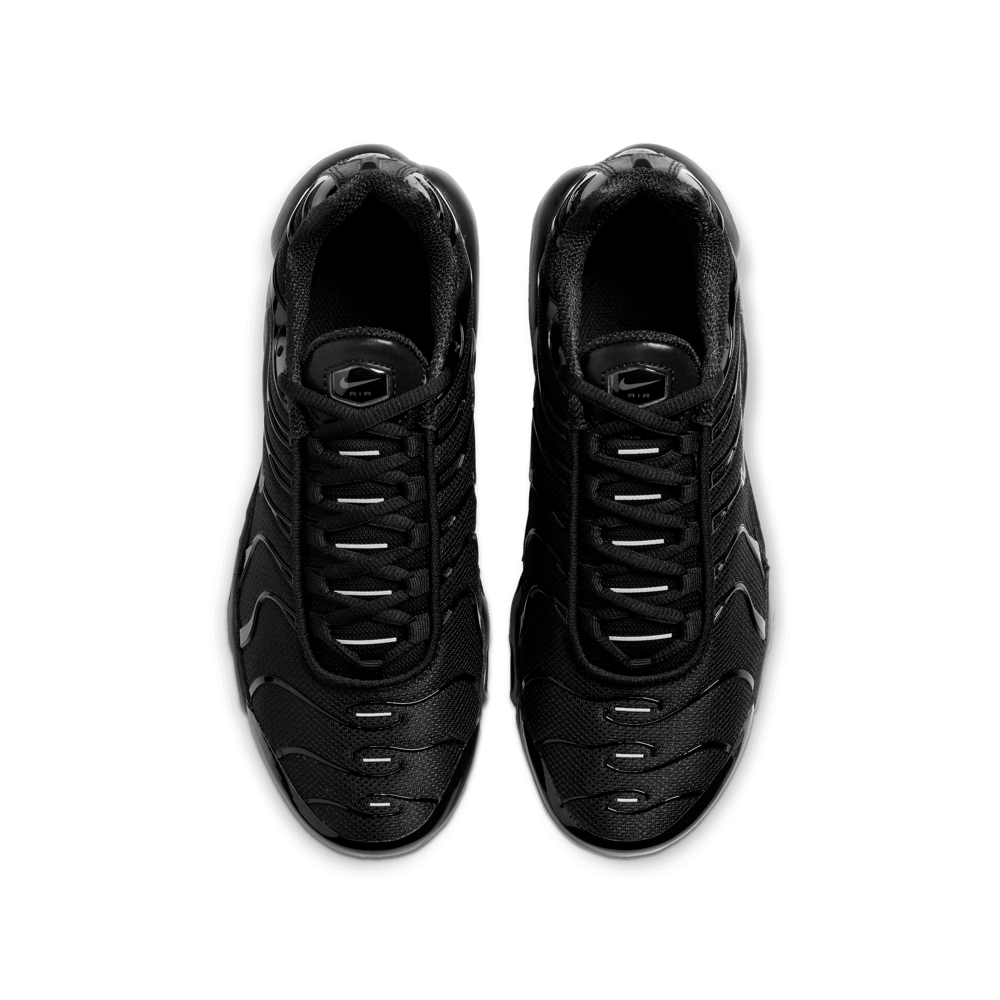 Big Kids' Nike Air Max Plus "Triple Black"