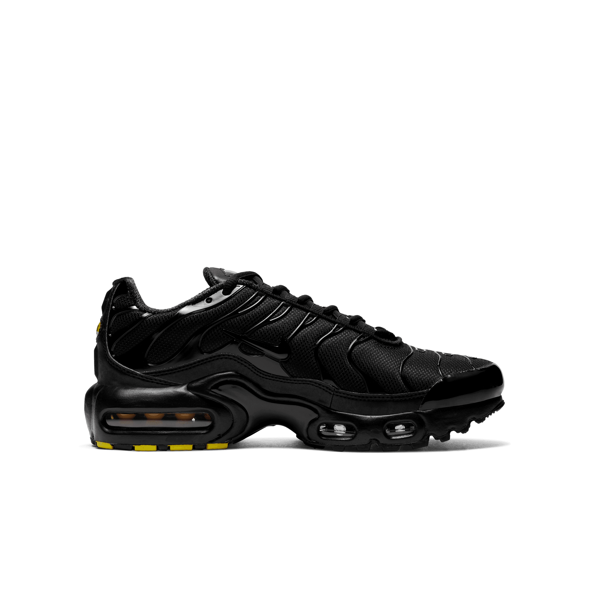 Big Kids' Nike Air Max Plus "Triple Black"