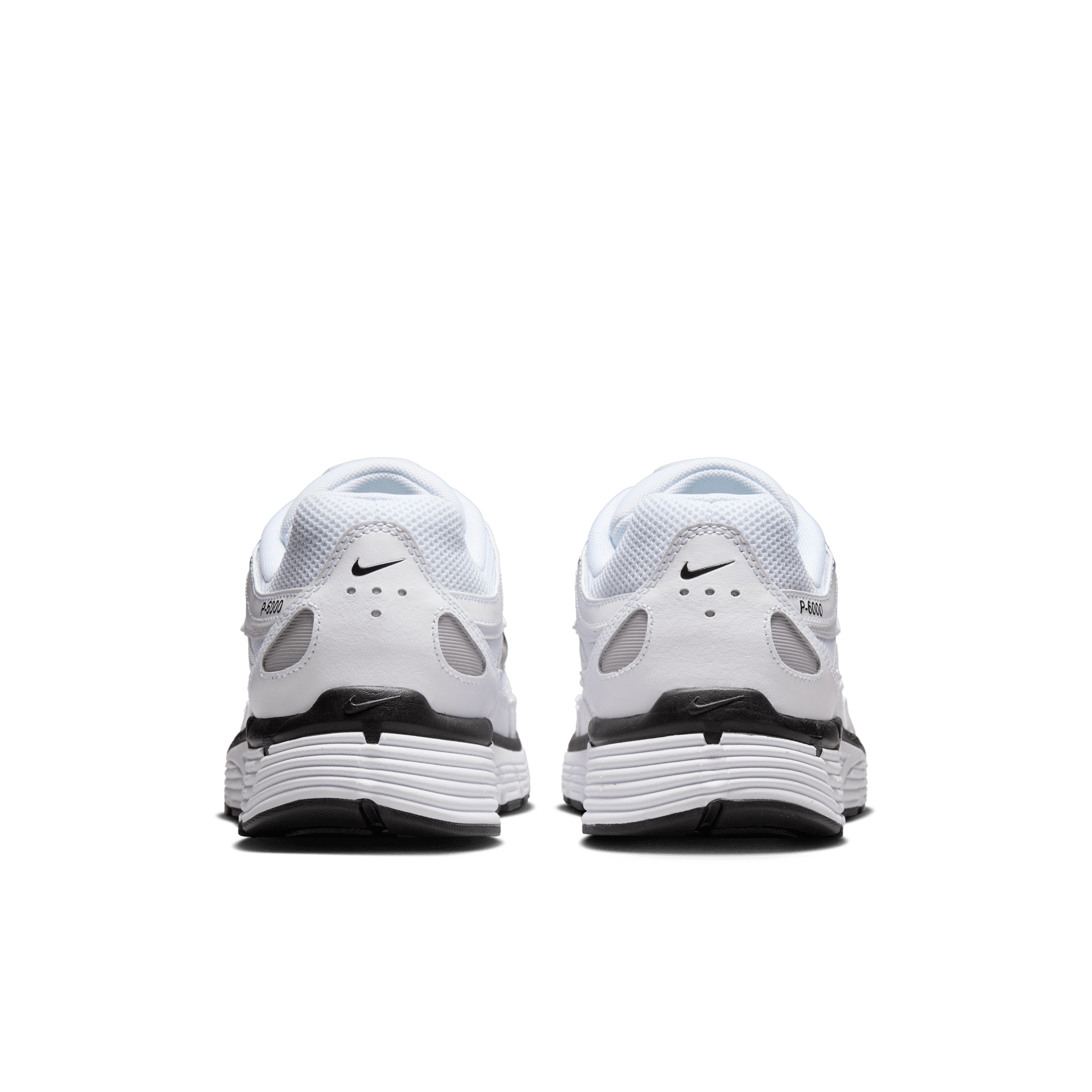 Men's Nike P-6000 "White Metallic Silver Black"
