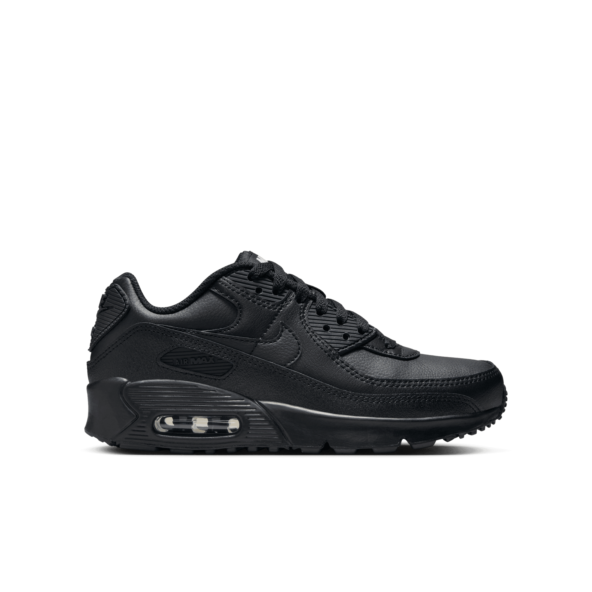 Big Kids’ Nike Air Max 90 LTR "Triple Black"