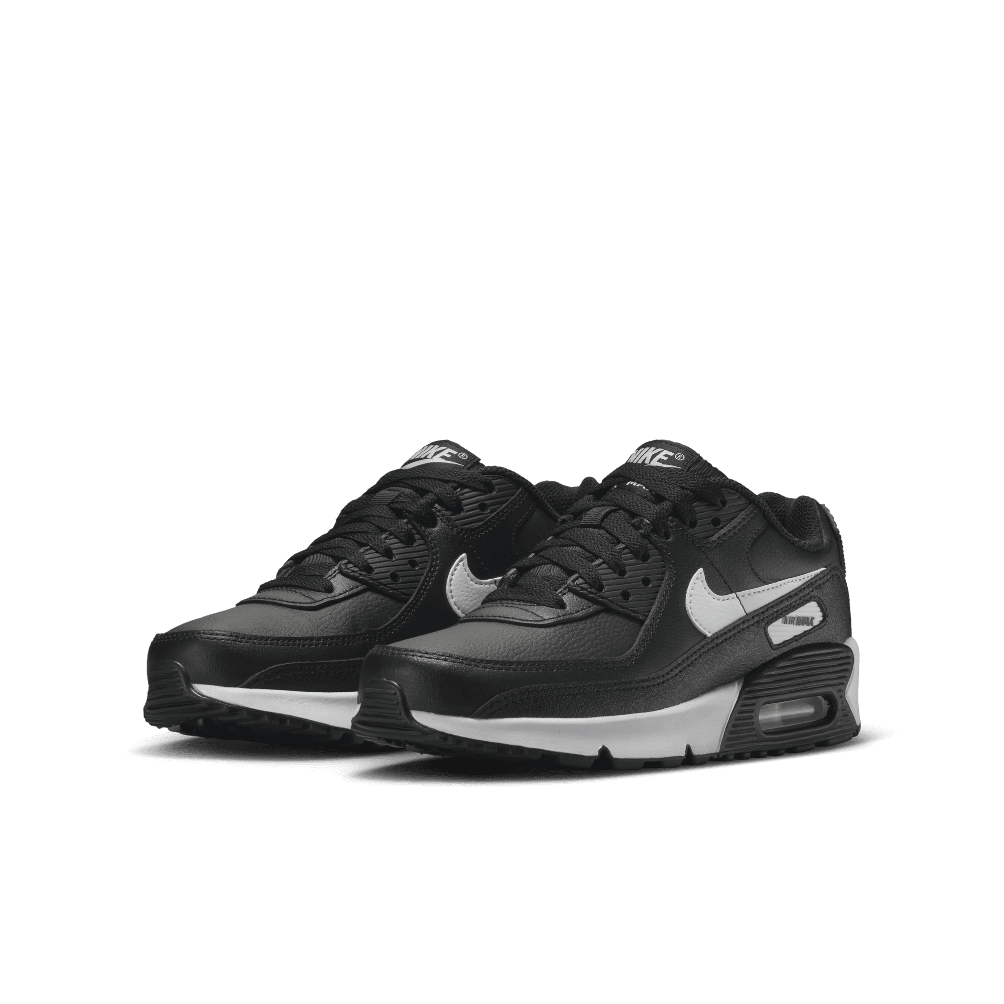 Big Kids’ Nike Air Max 90 LTR "Black White"