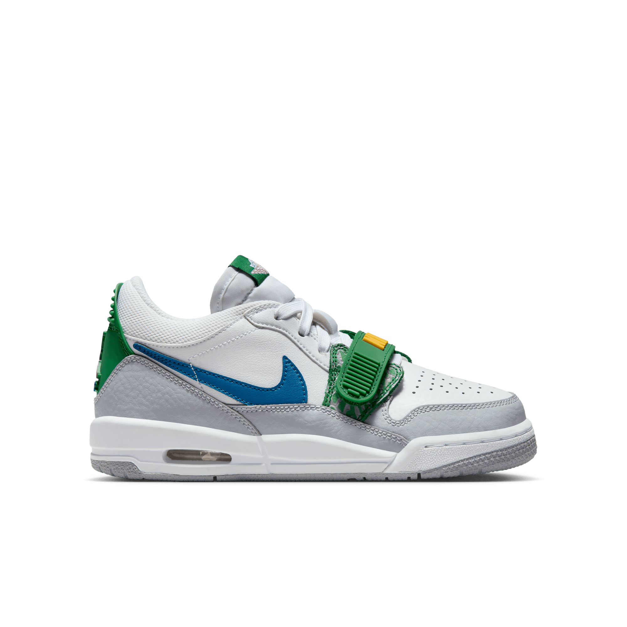 Big Kids' Air Jordan Legacy 312 Low "White Pine Industrial Blue"