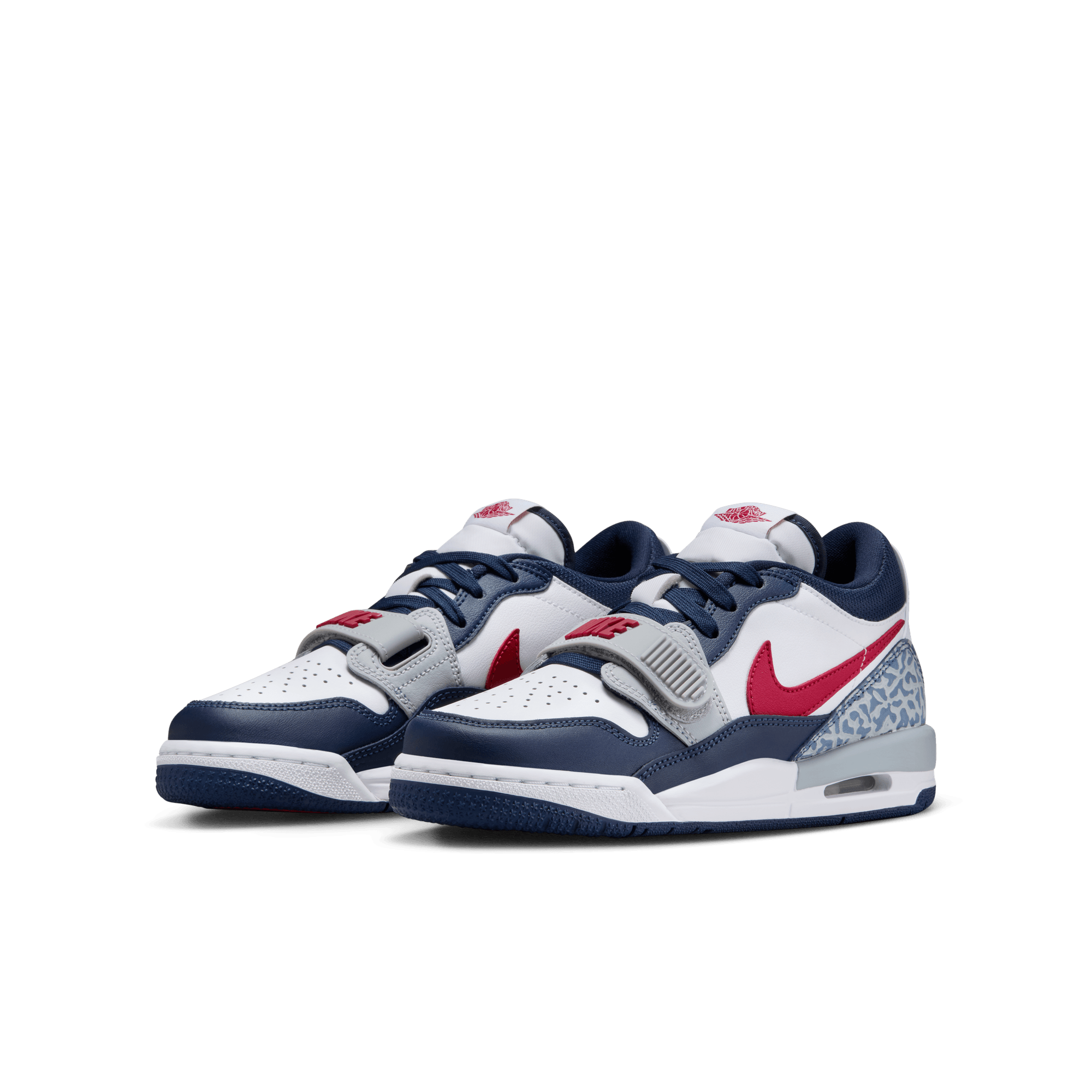Big Kids' Air Jordan Legacy 312 Low "Midnight Navy Varsity Red"