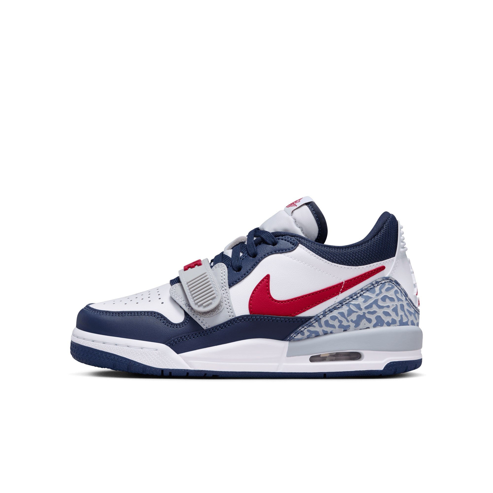 Big Kids' Air Jordan Legacy 312 Low "Midnight Navy Varsity Red"