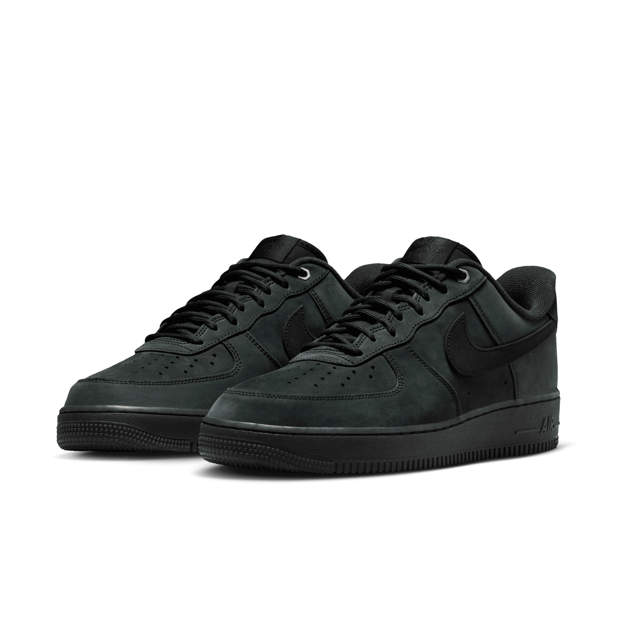 Men's Nike Air Force 1 '07 WB "Triple Black Nubuck"
