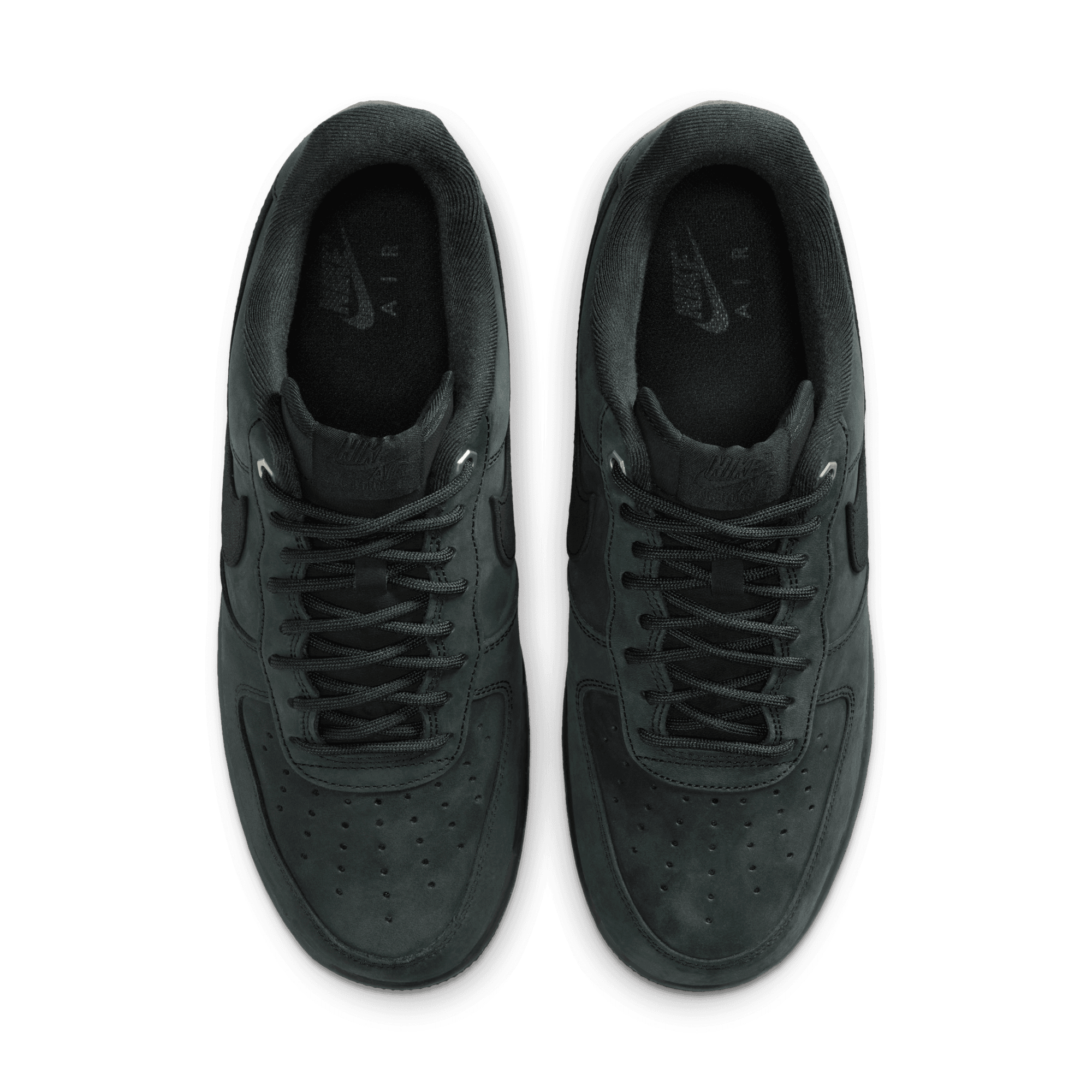 Men's Nike Air Force 1 '07 WB "Triple Black Nubuck"