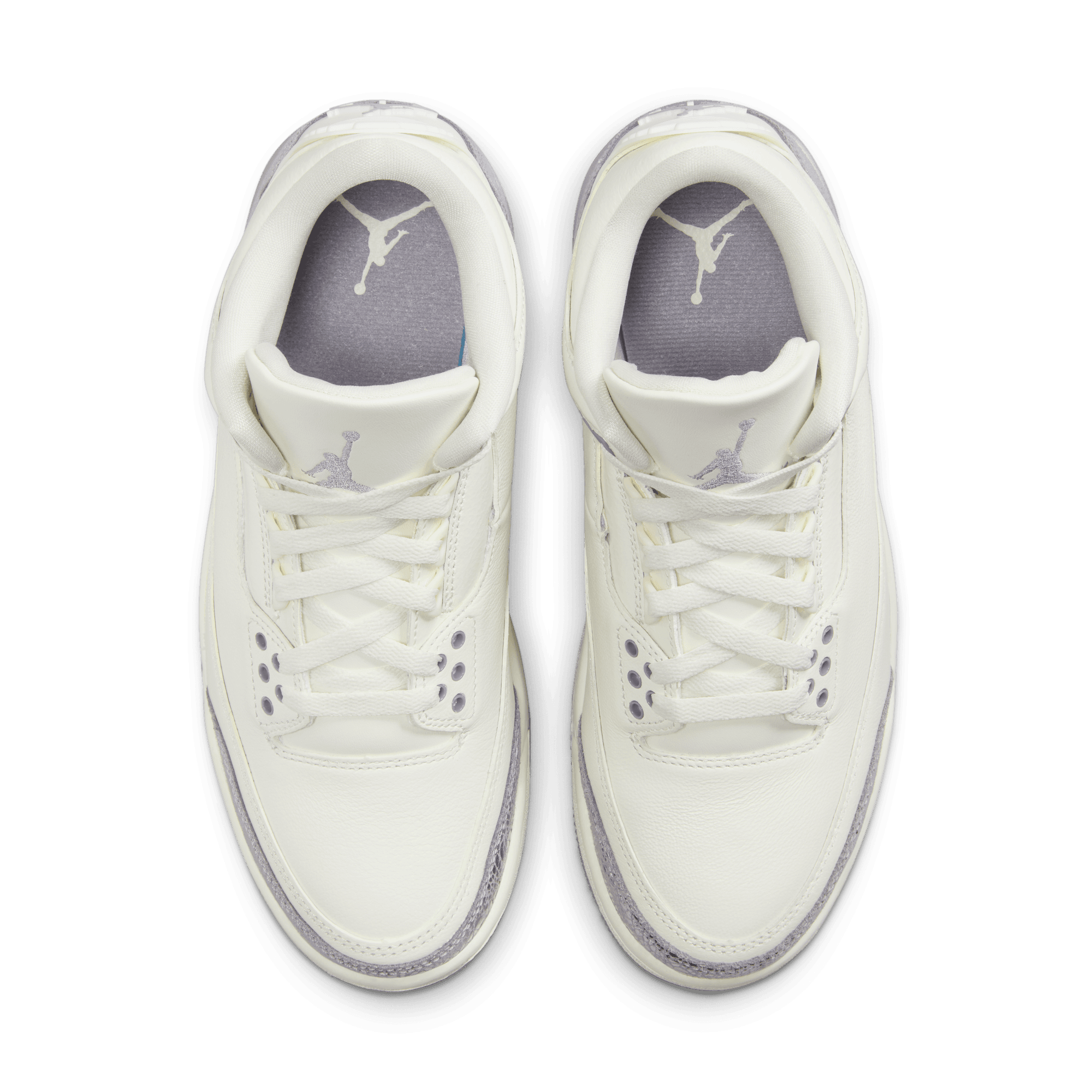 Women's Air Jordan 3 Retro "Sail Metallic Silver"